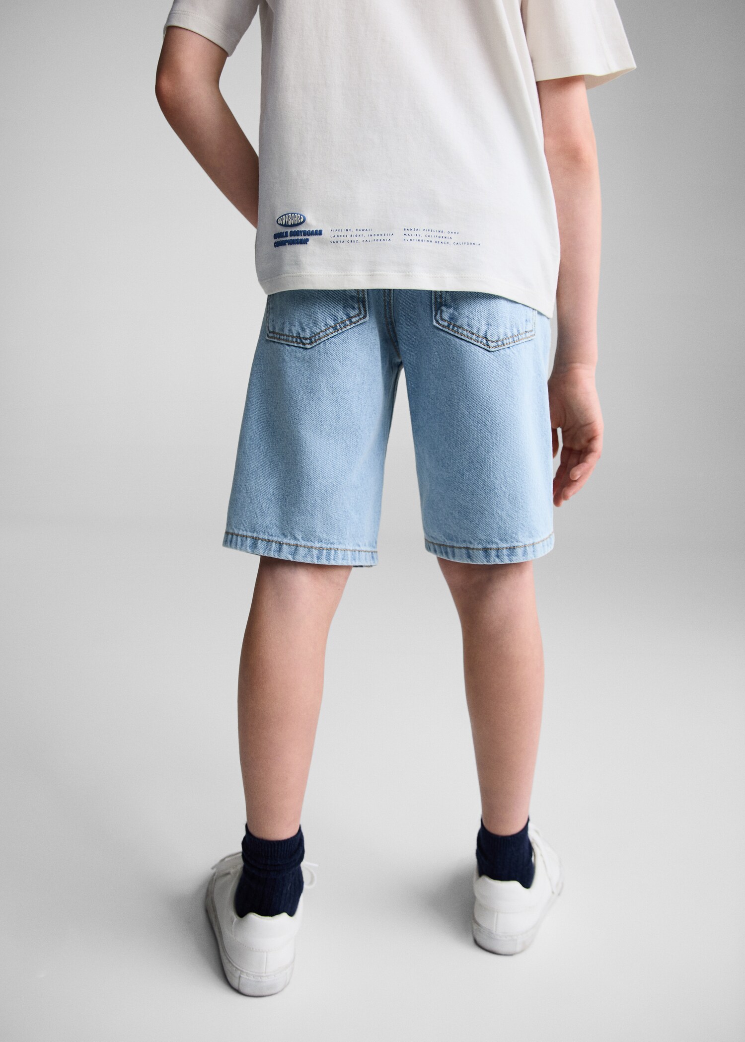 Tryckt bomull-blandning t-shirt - Detaljer om artikeln 6