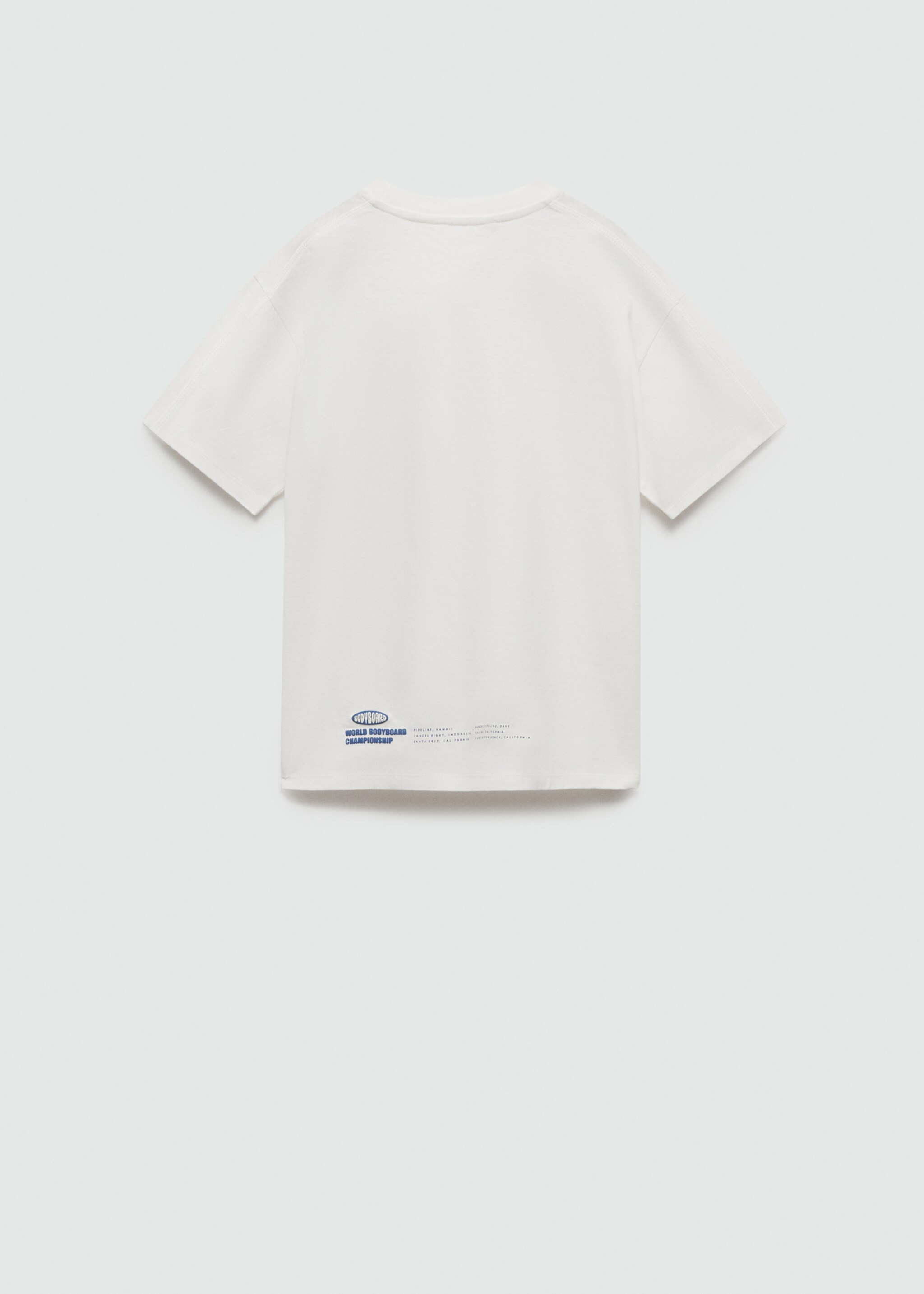 T-shirt coton imprimé - Verso de l’article