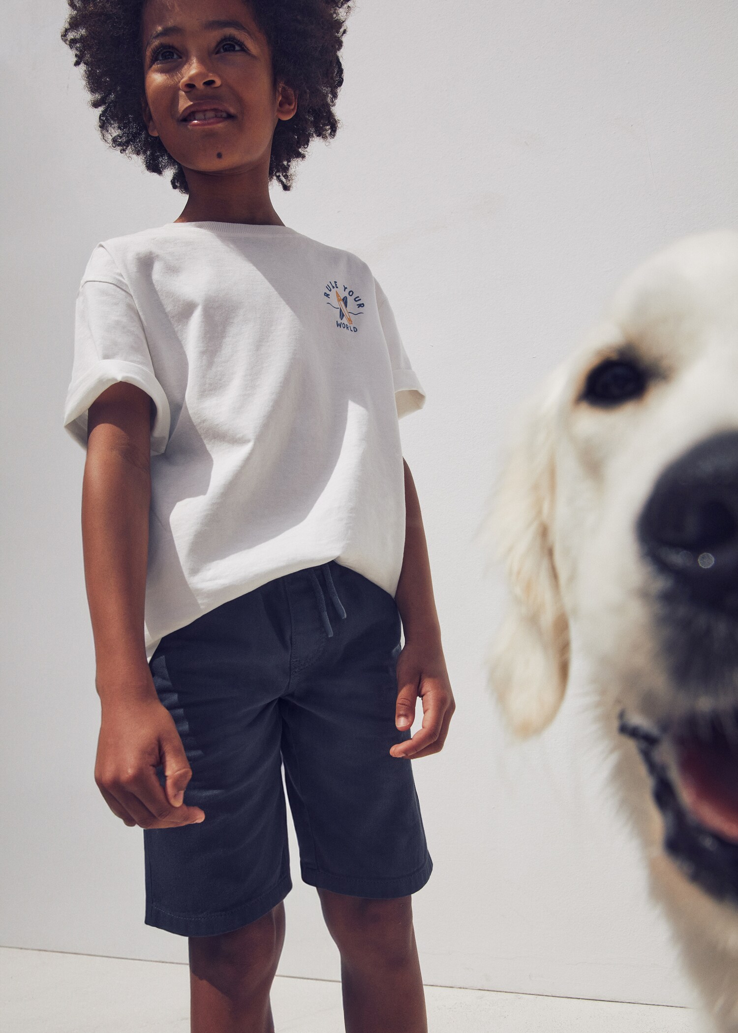 Printed cotton-blend T-shirt - Details of the article 6