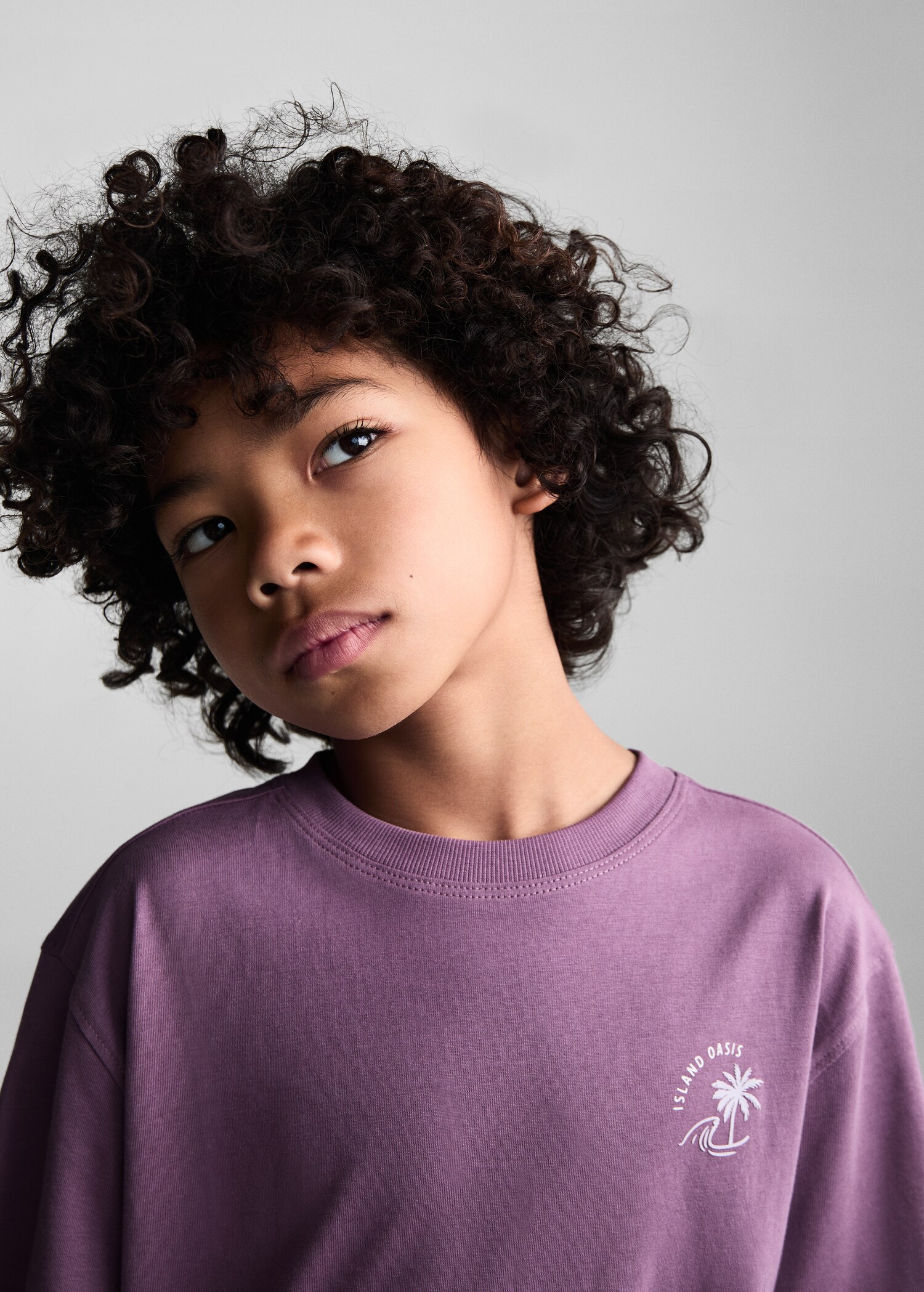 Bedrucktes Baumwoll-T-Shirt - Detail des Artikels 1