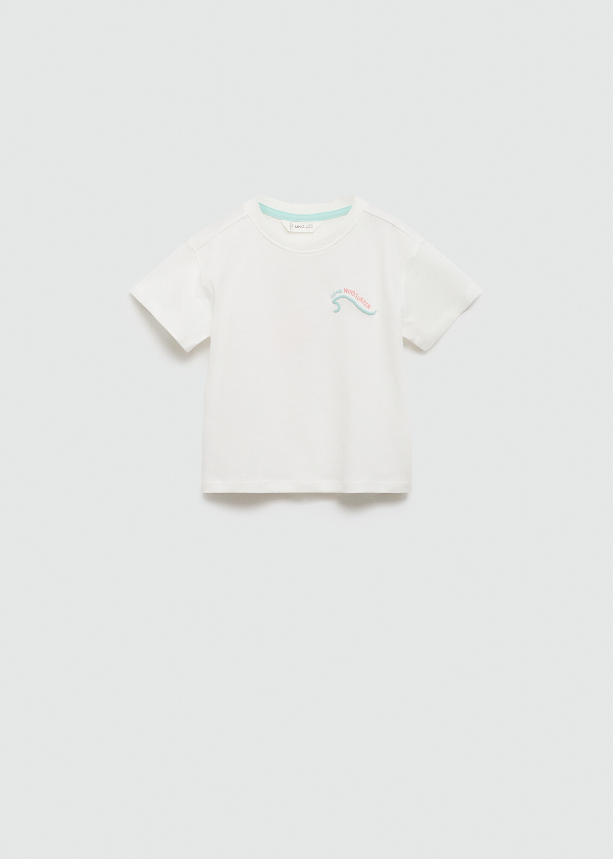 T-shirt message imprimé - Article sans modèle