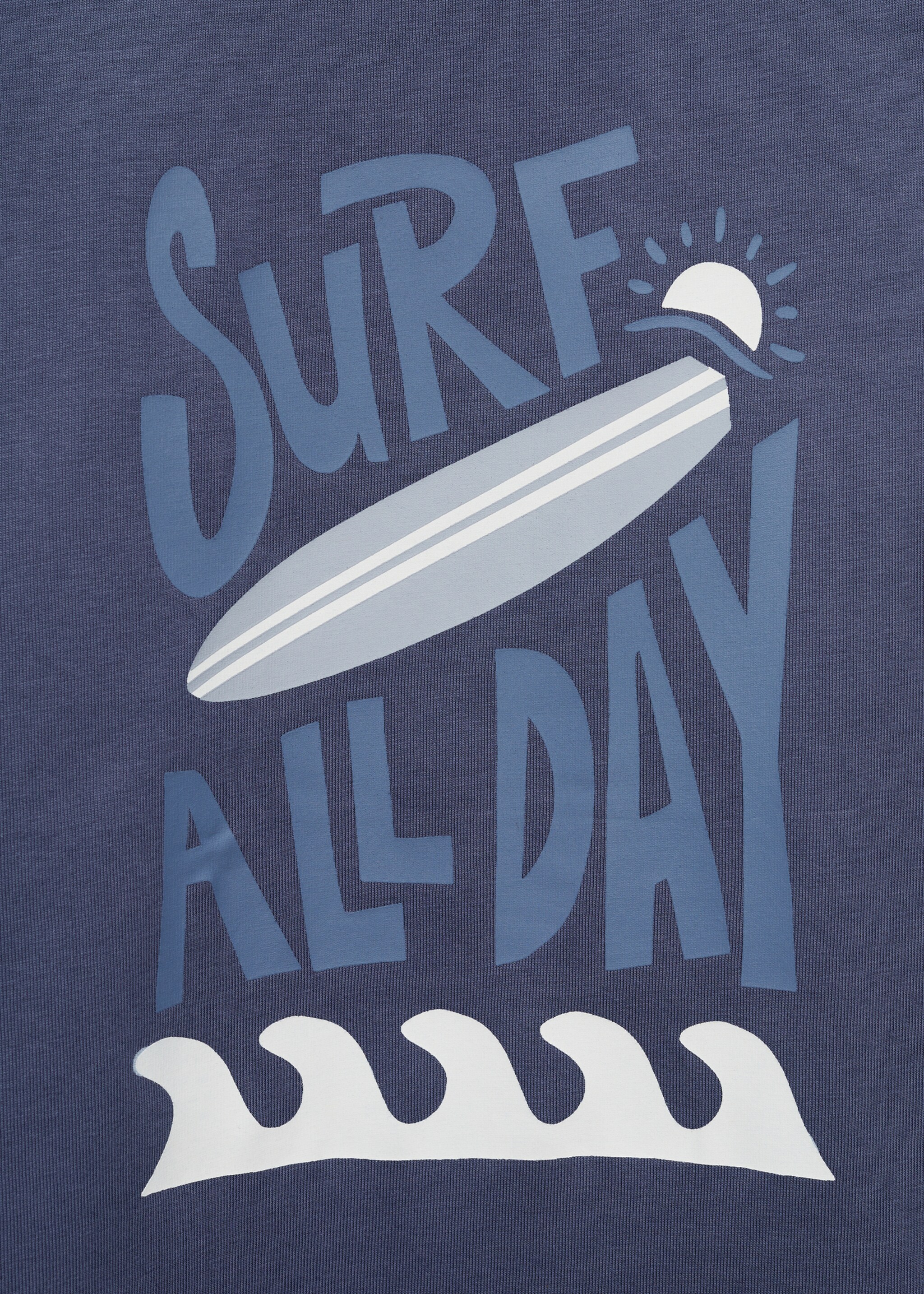 Surf printed t-shirt - Details of the article 0