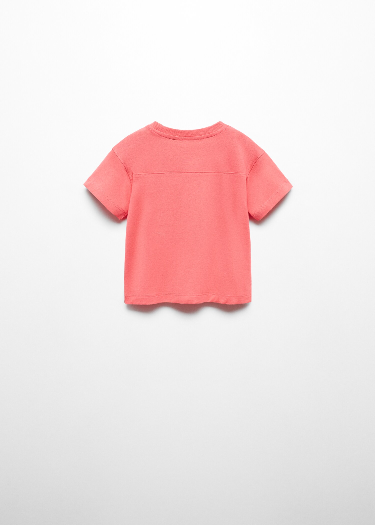 Printed cotton-blend T-shirt - Reverse of the article