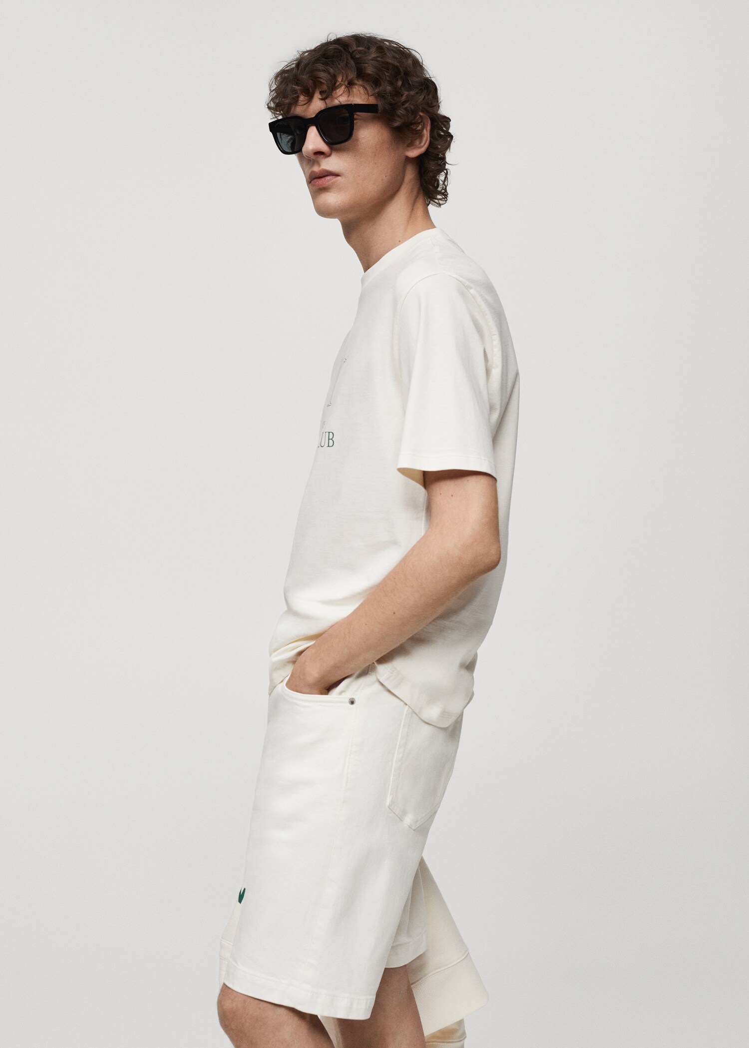 100% cotton printed t-shirt - Details of the article 2