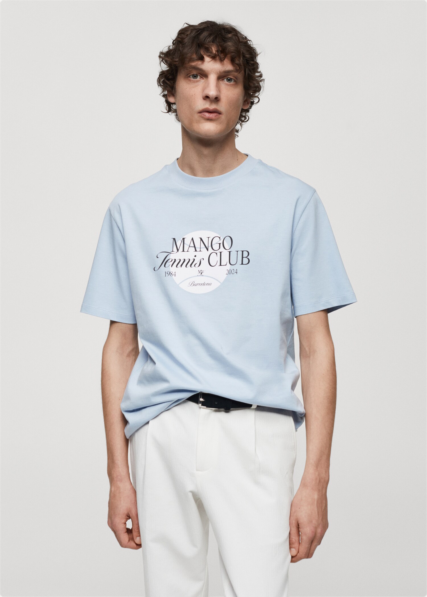 100% cotton printed t-shirt - Medium plane