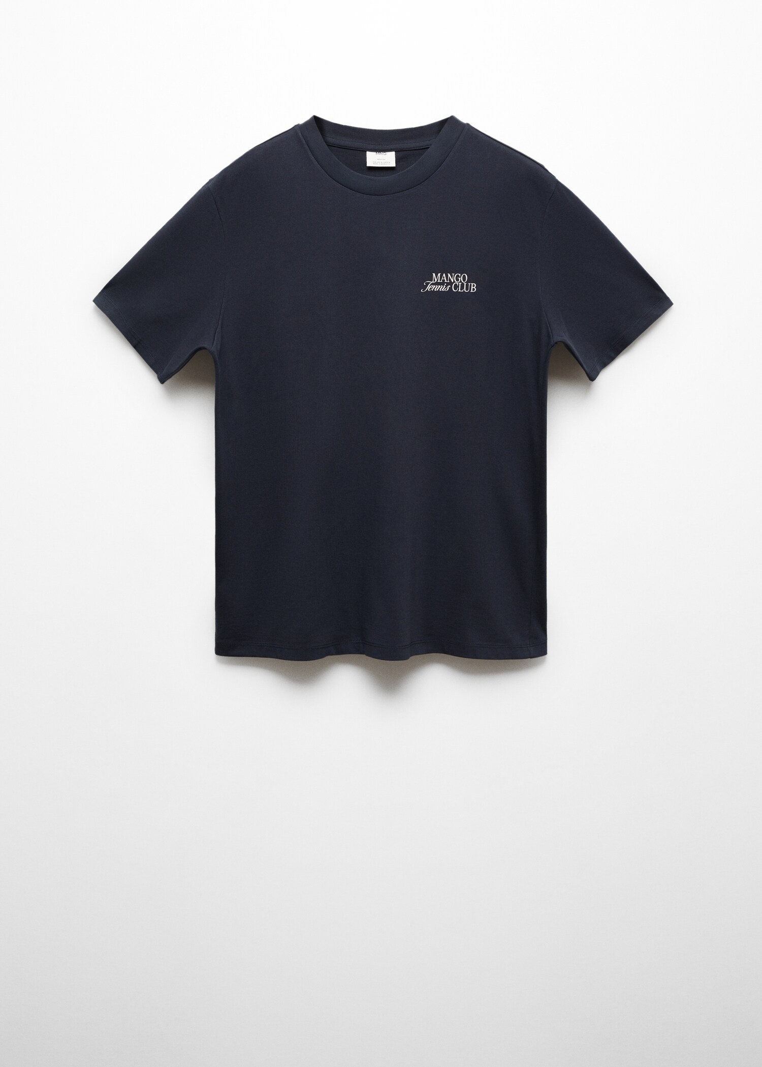 Regular fit printed cotton t-shirt - Article without model