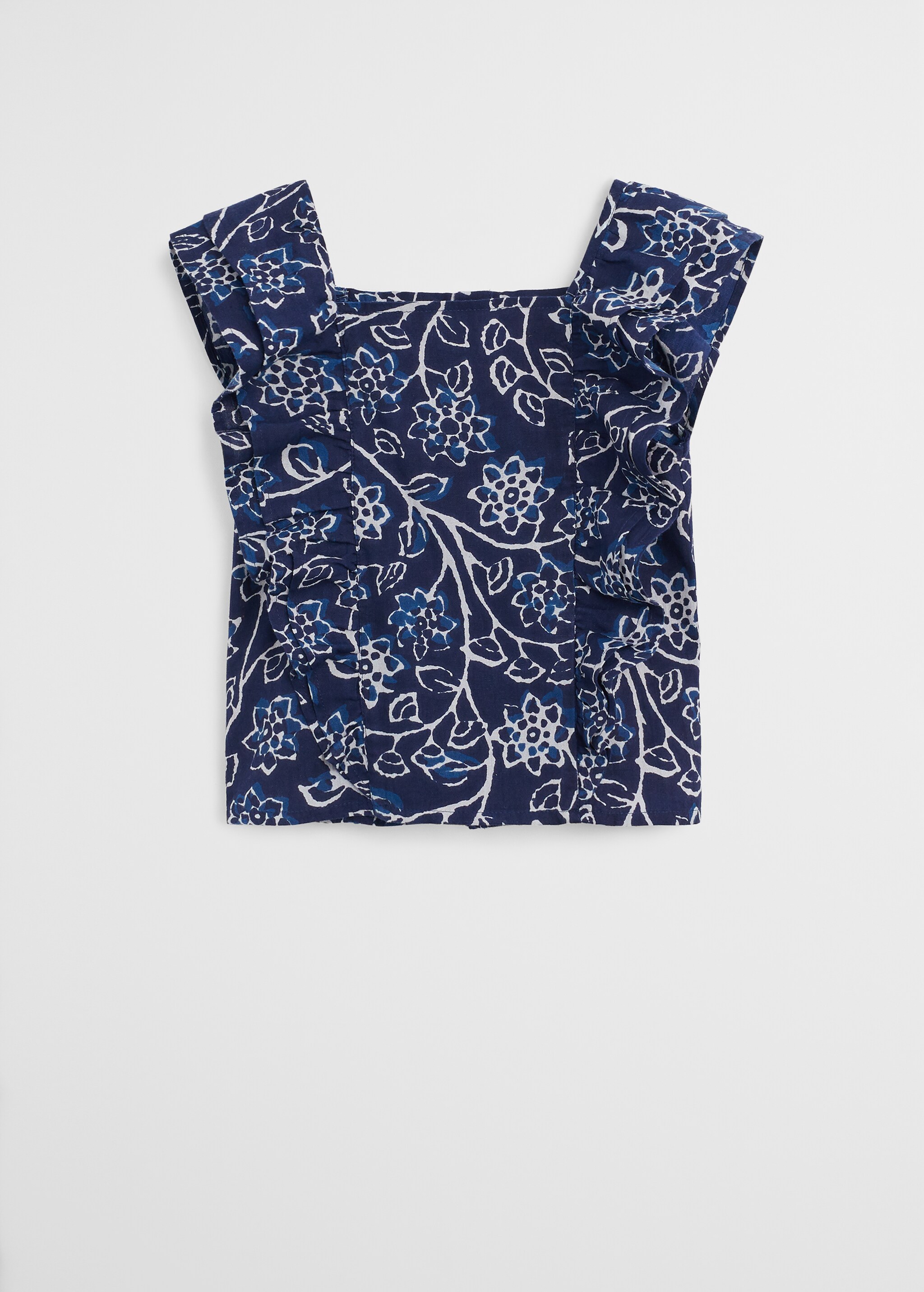 Ruffles printed blouse - Article without model