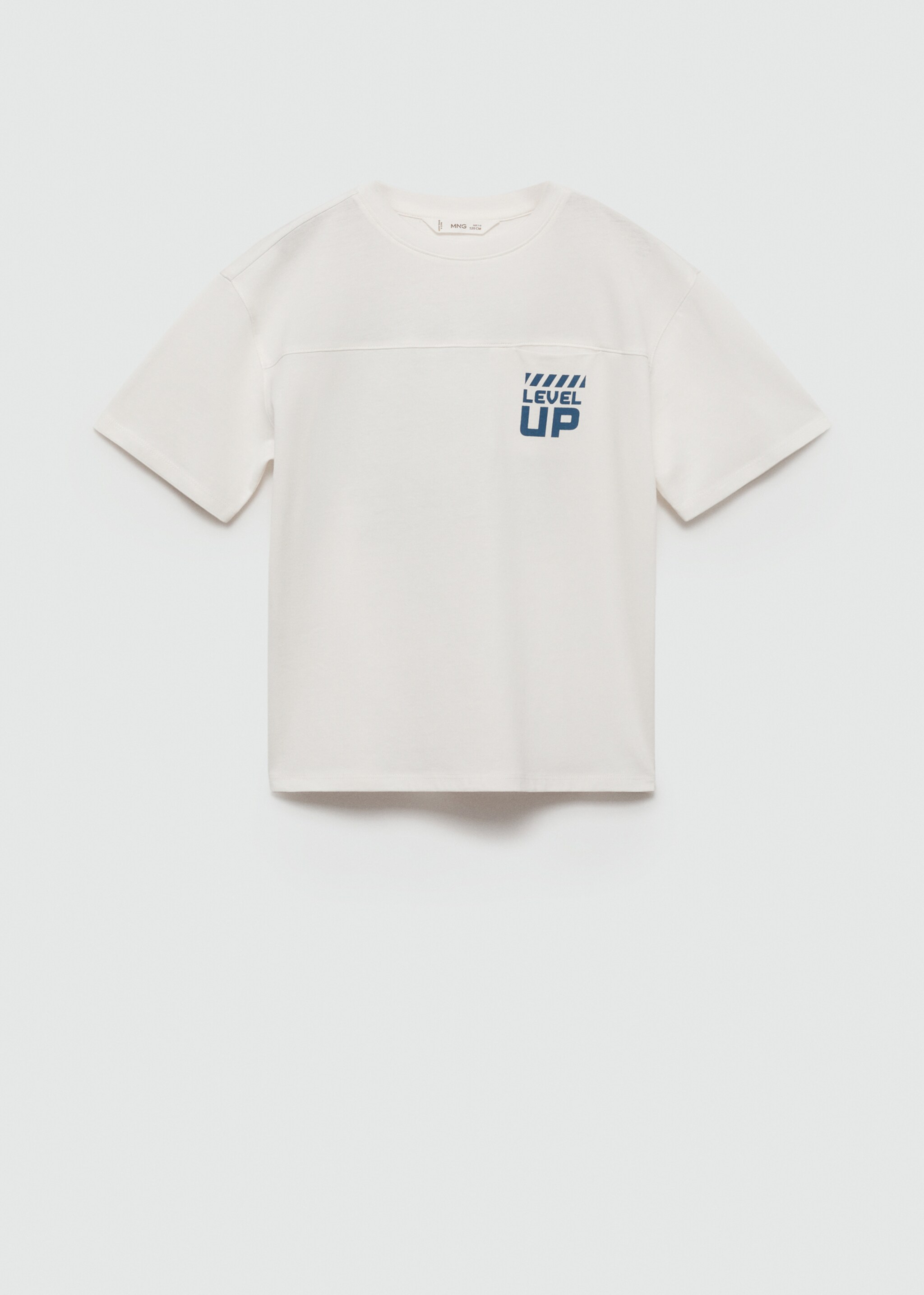 Printed cotton-blend T-shirt - Article without model
