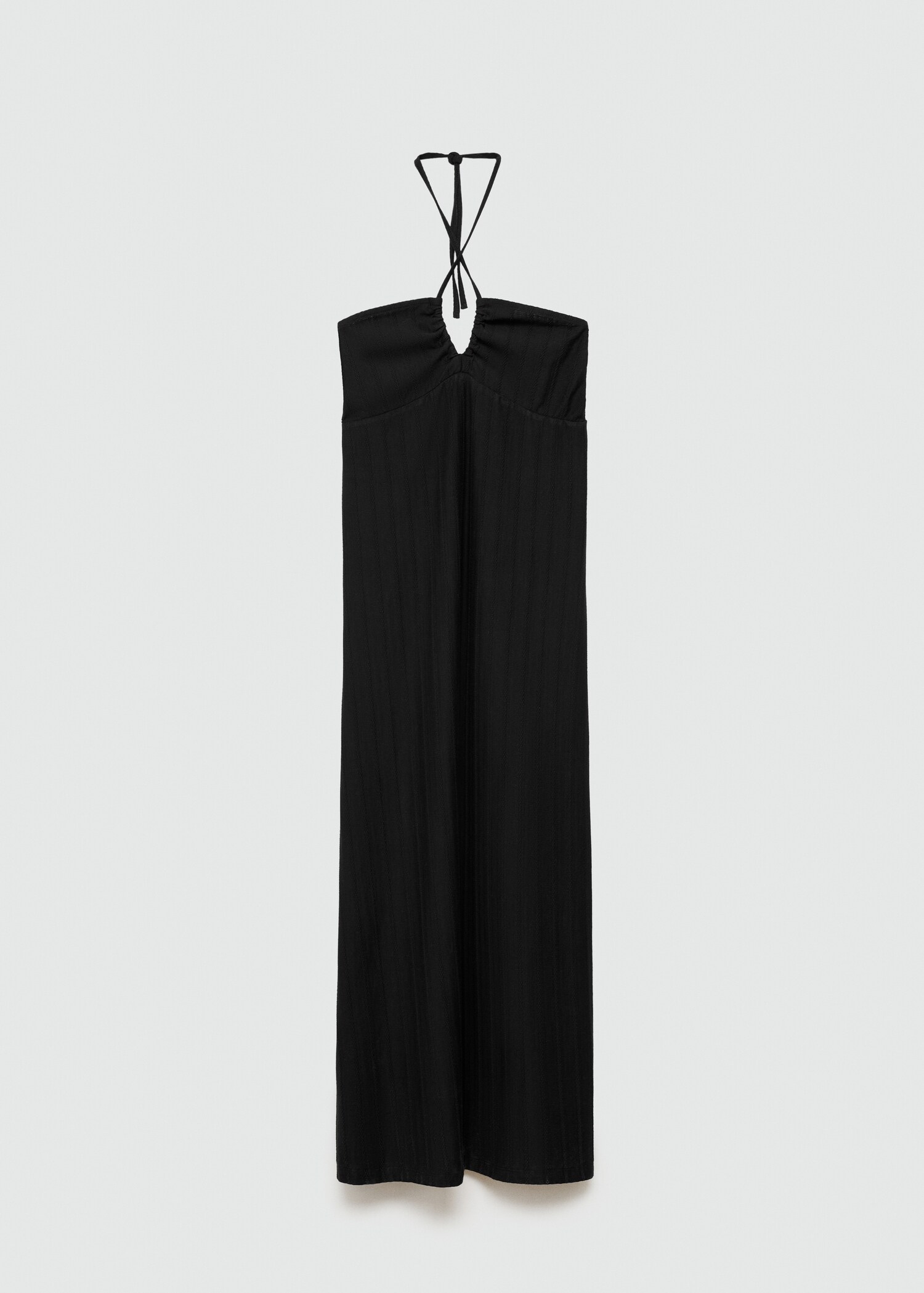 Robe longue texturée - Article sans modèle