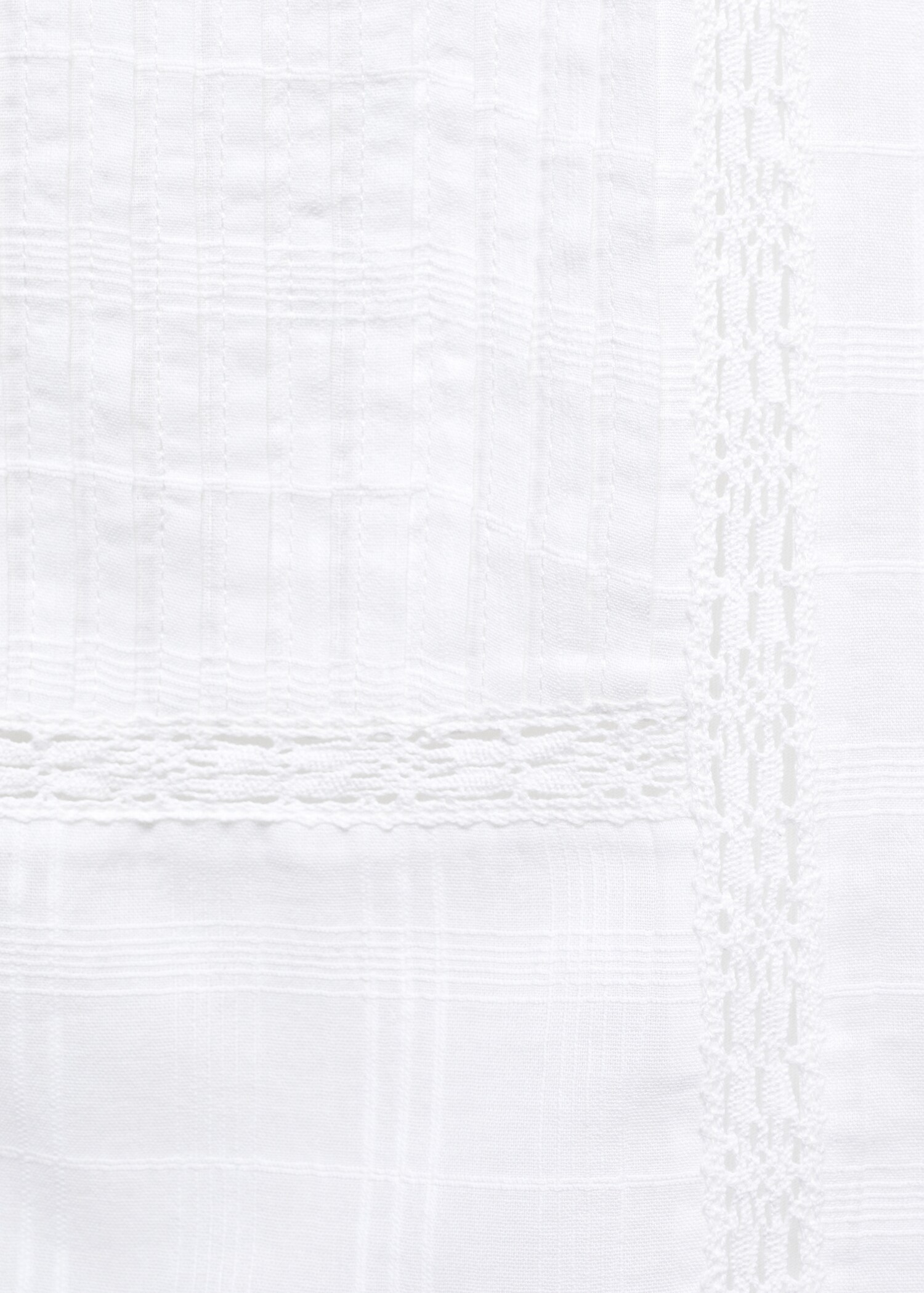Embroidered cotton top - Details of the article 8