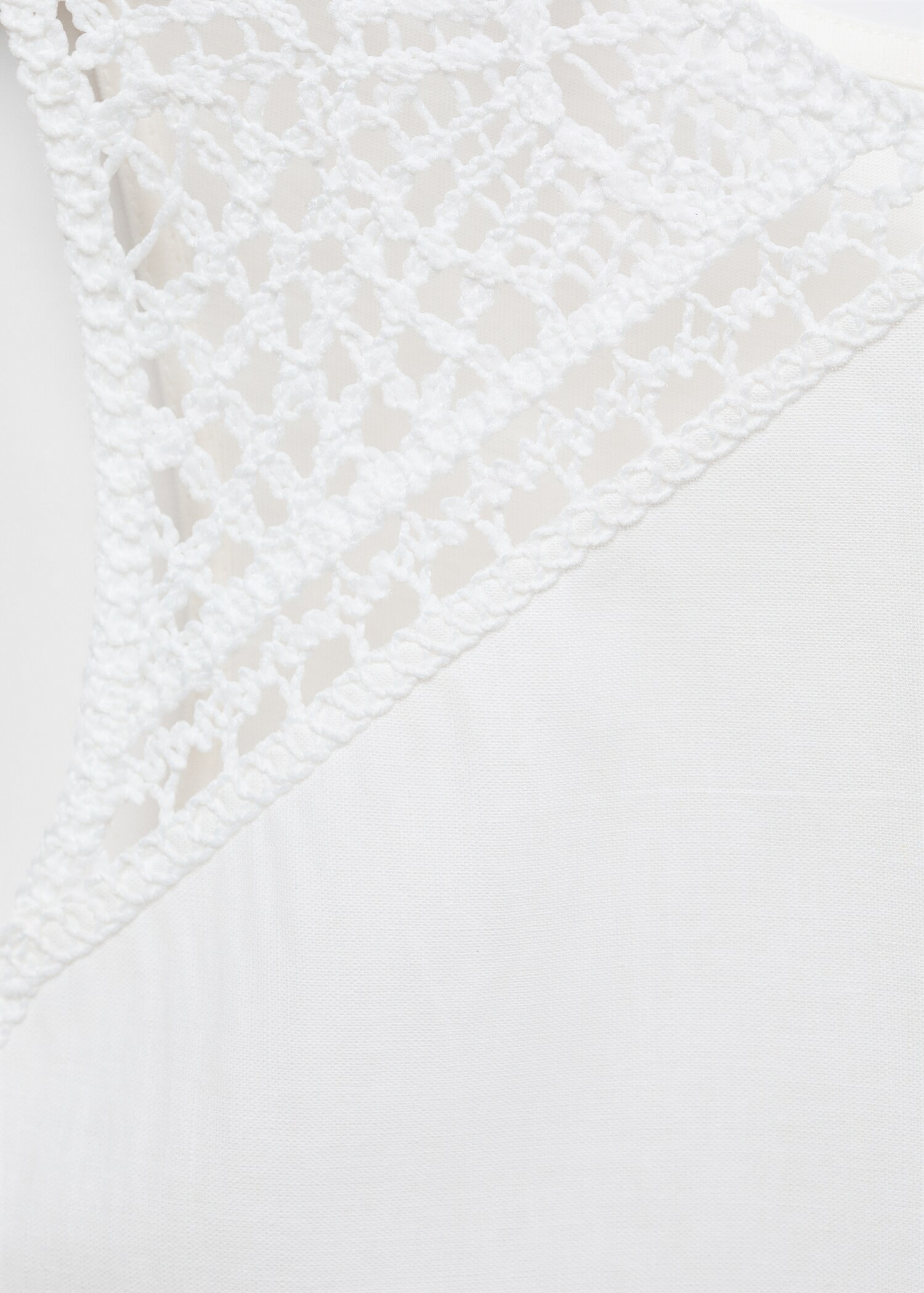 Embroidered cotton top - Details of the article 8