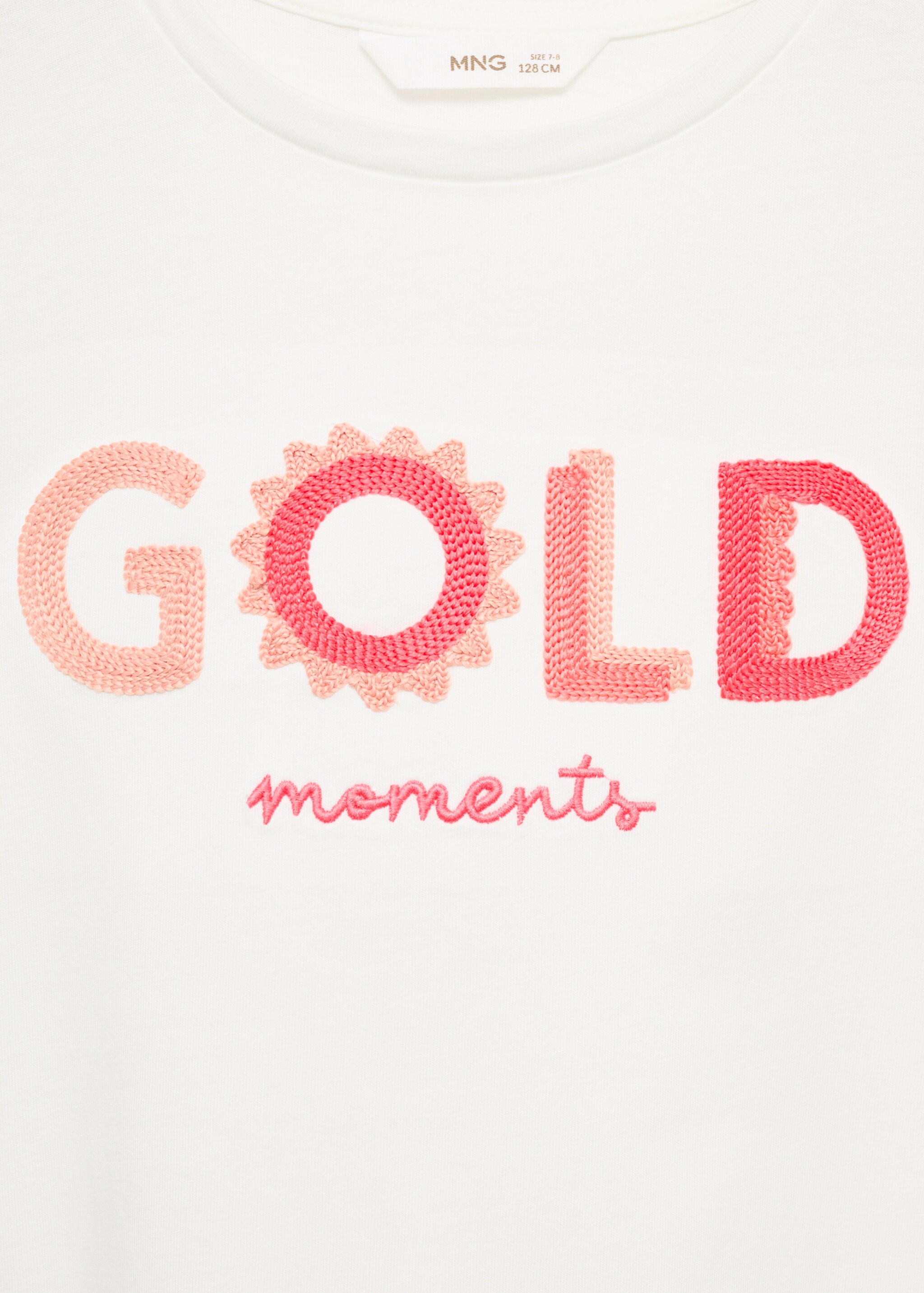 Ruffled message T-shirt - Details of the article 8
