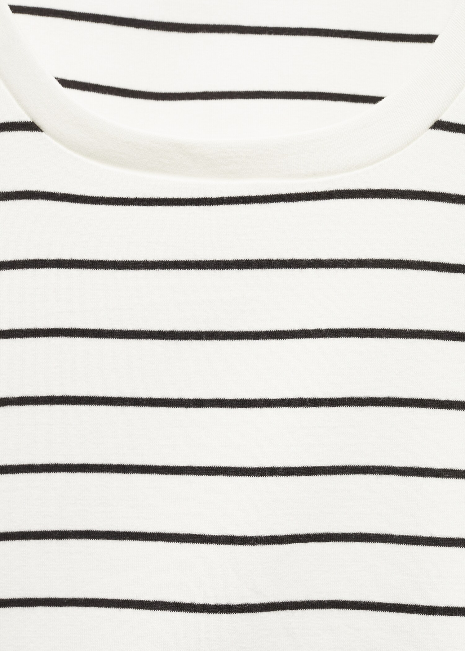 Printed striped T-shirt - Details of the article 8