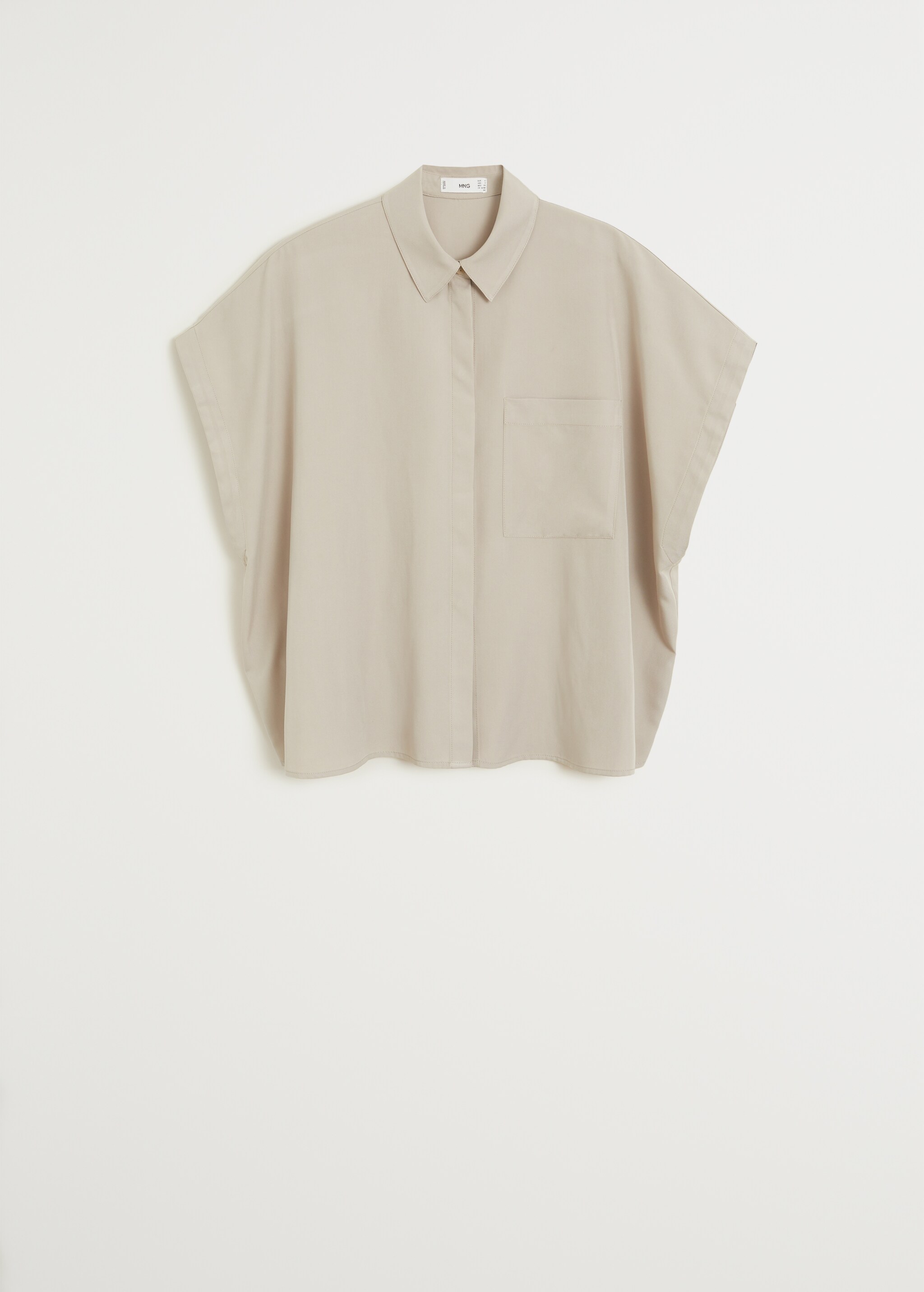 Camisa modal bolsillo - Artículo sin modelo