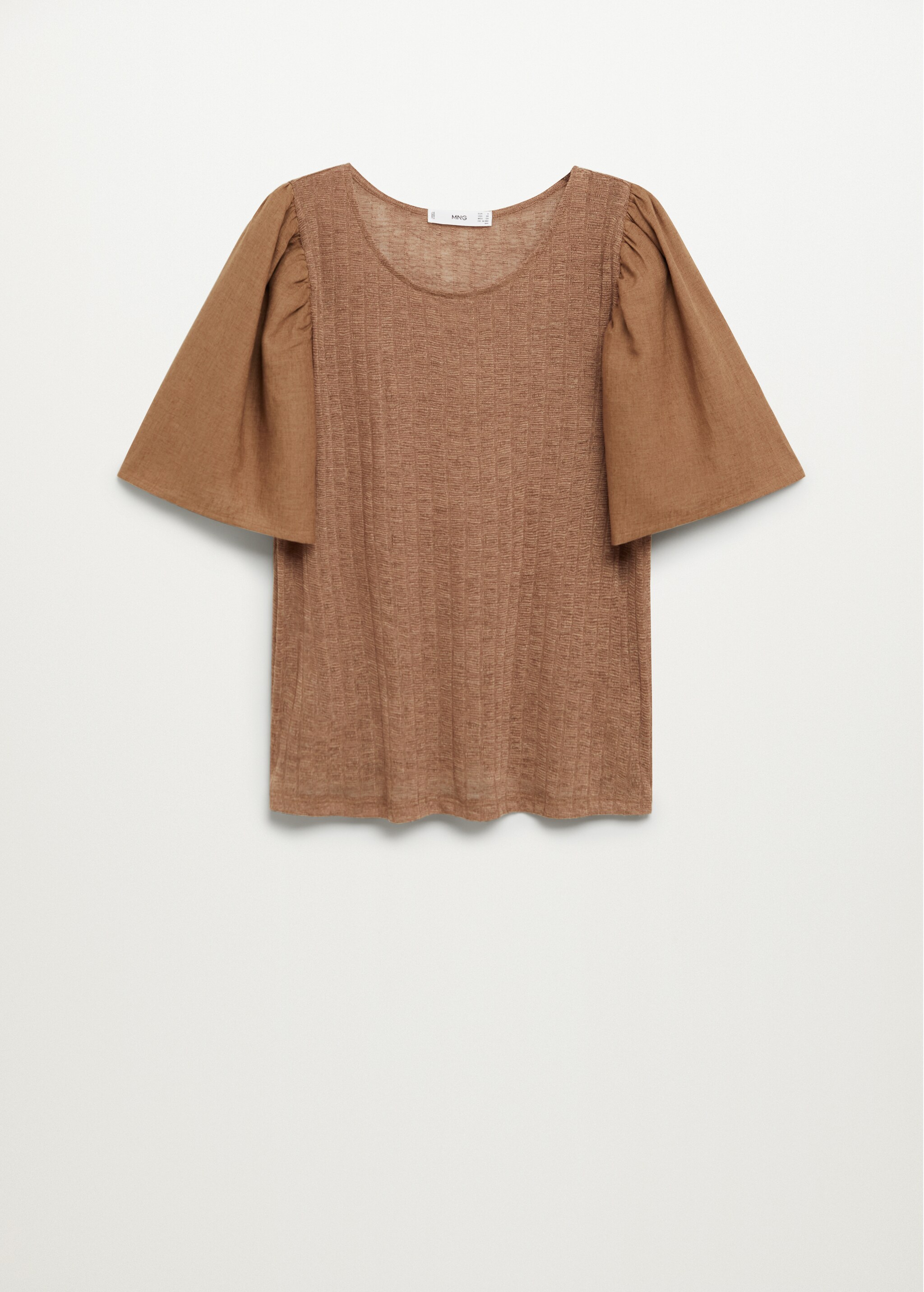 Blusa manga abullonada - Artículo sin modelo