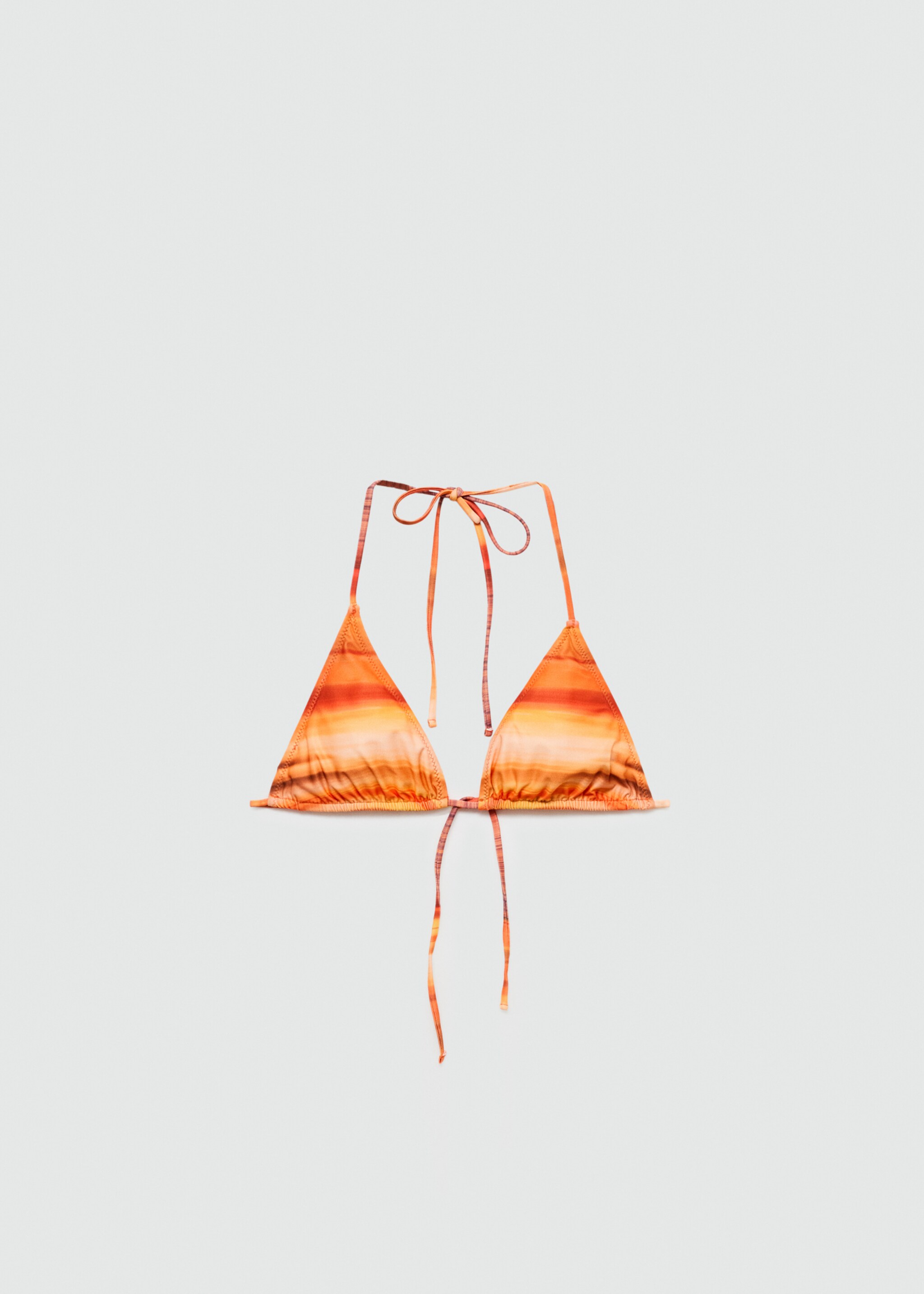 Printed bikini top - Article without model