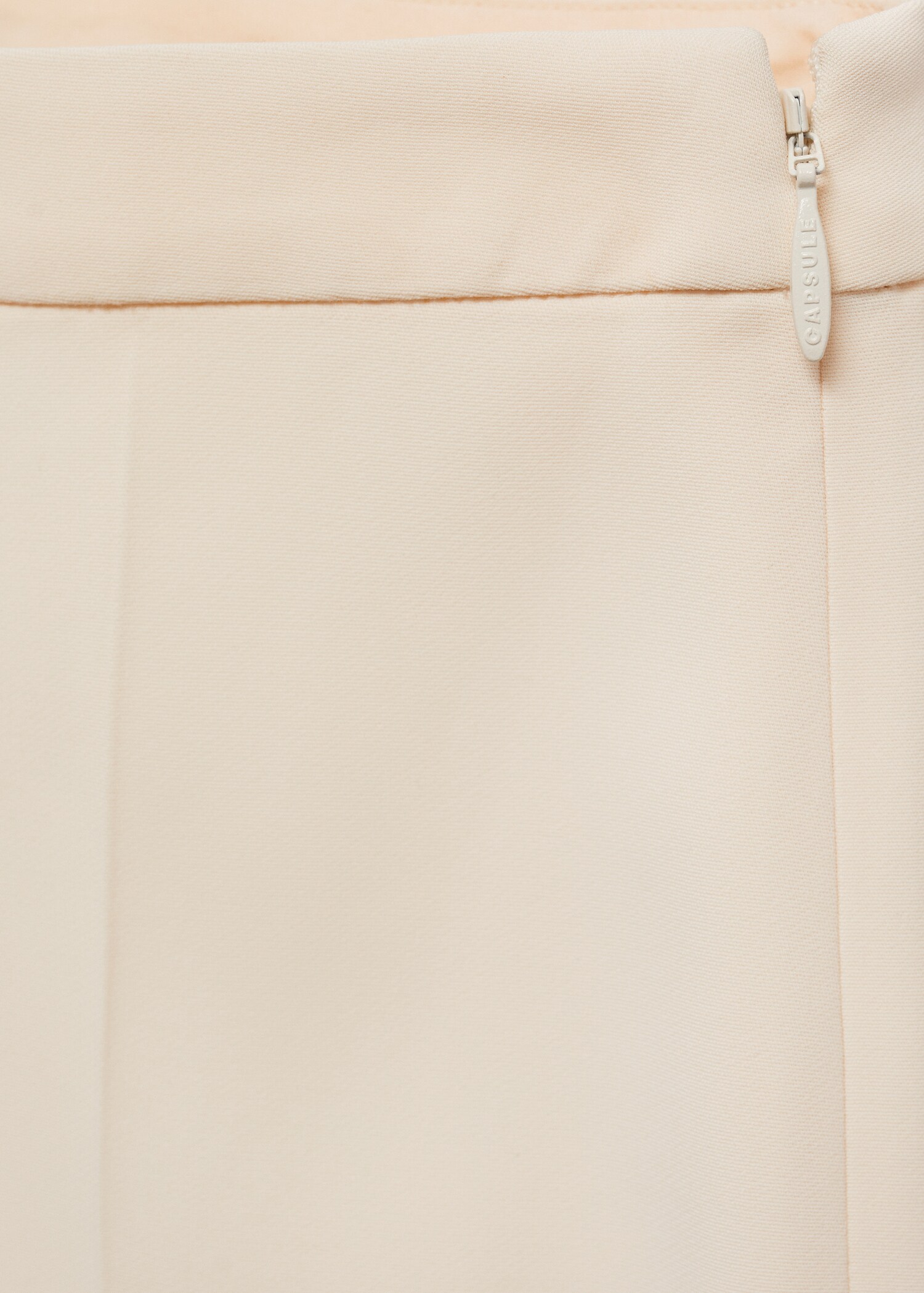 High-waist flared trousers - Details of the article 0