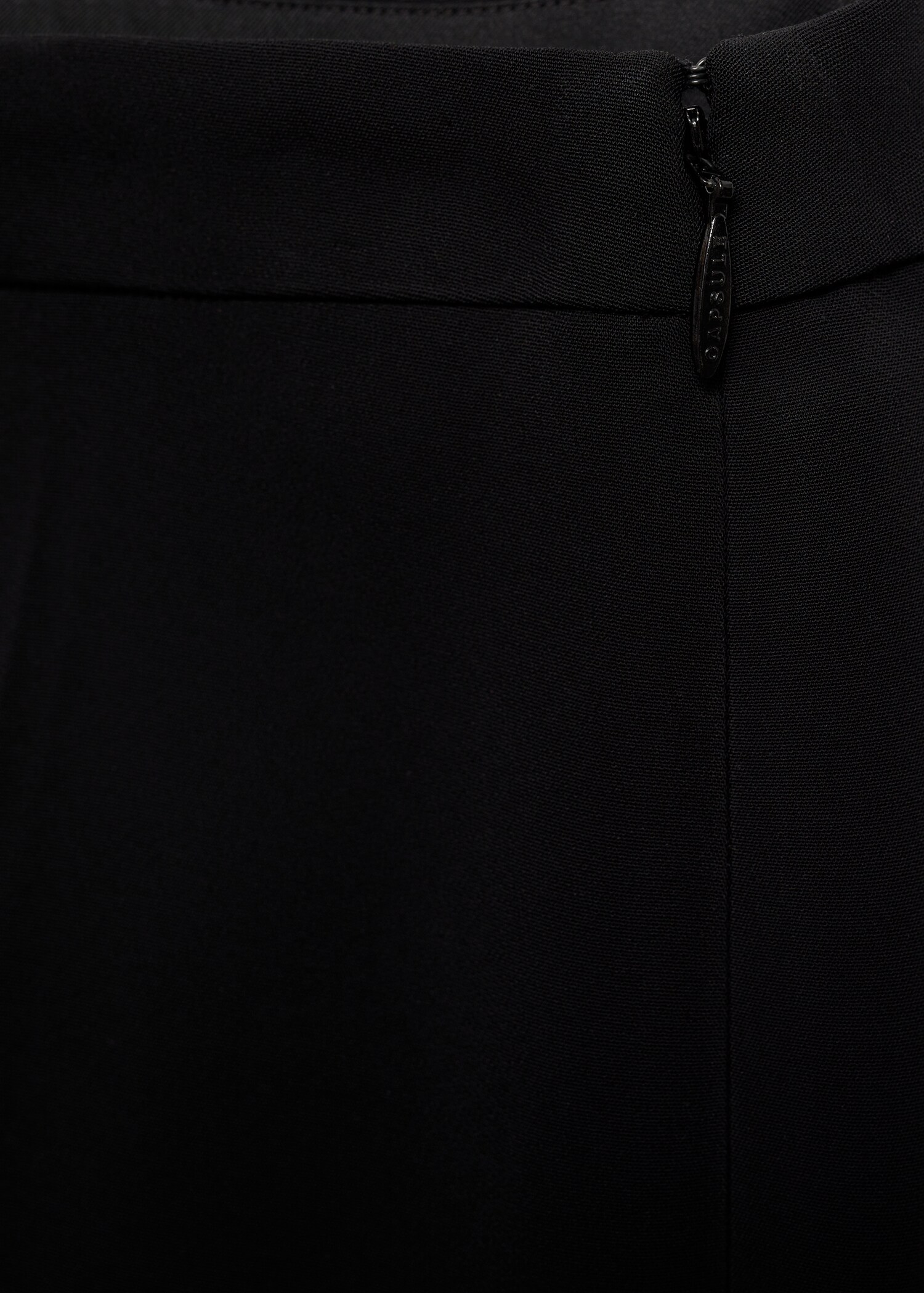 High-waist flared trousers - Details of the article 0
