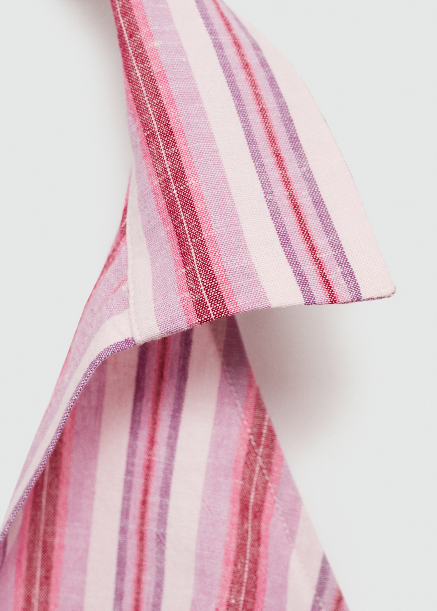 Striped halter-neck top - Details of the article 0