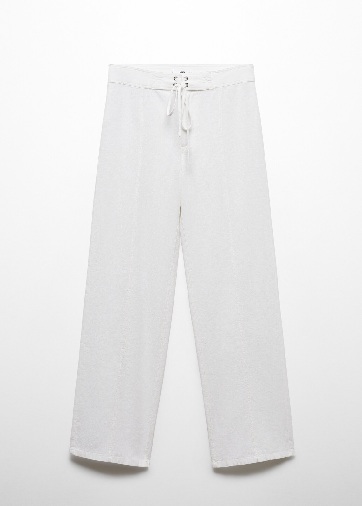 Bow linen trousers - Article without model