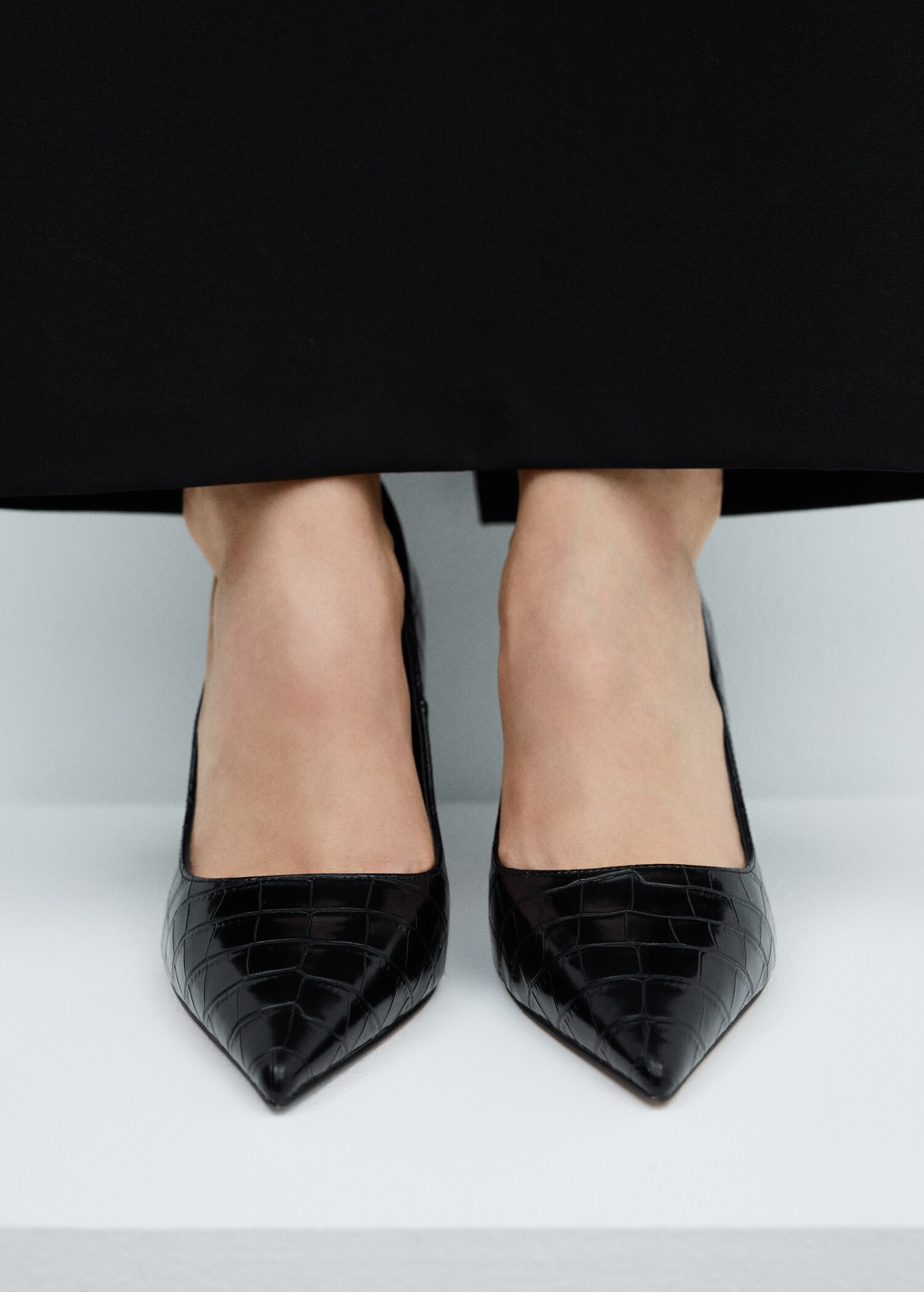 Chaussures talon effet imprimé animal - Détail de l'article 9