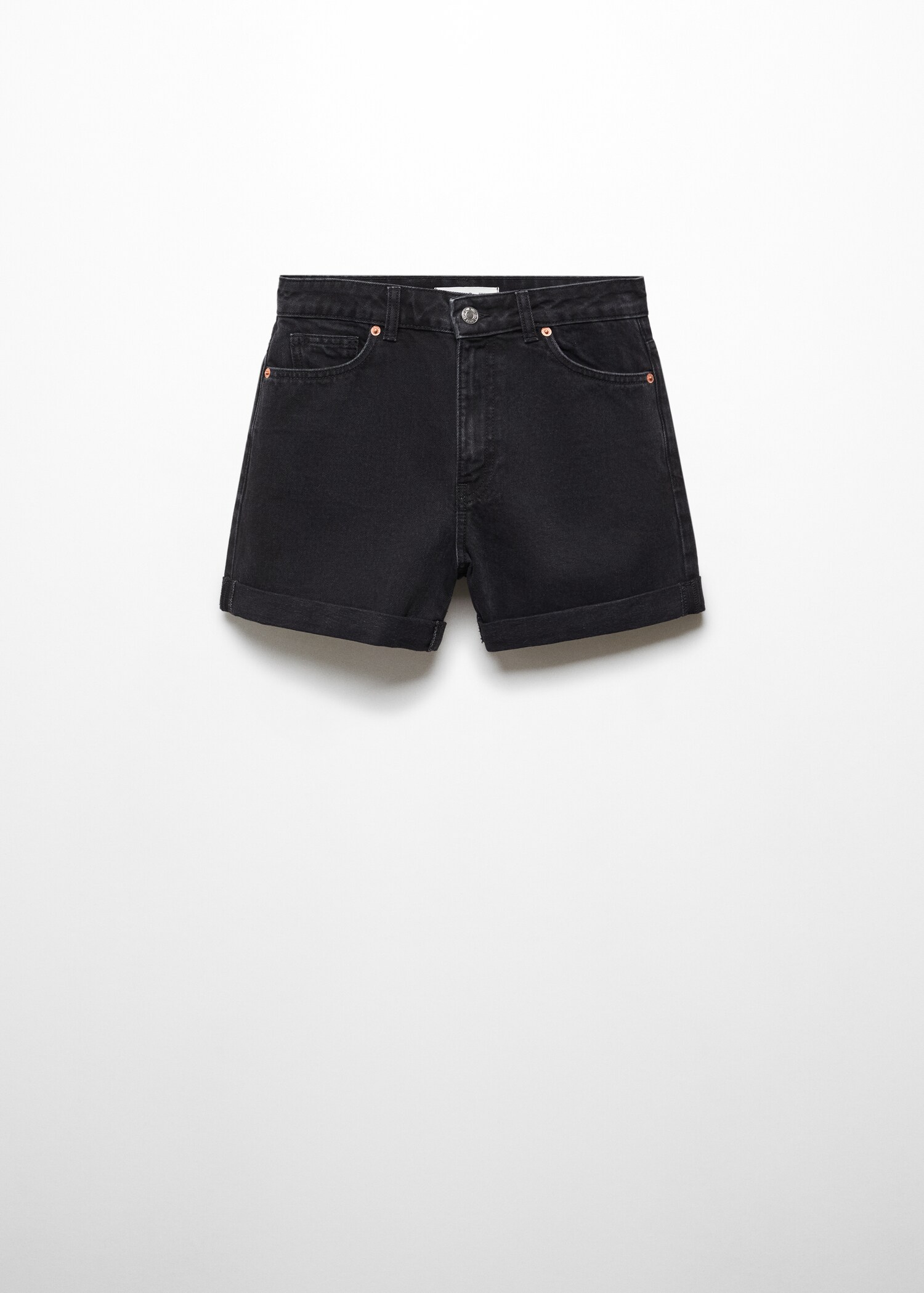 Shorts vaqueros mom-fit - Artículo sin modelo