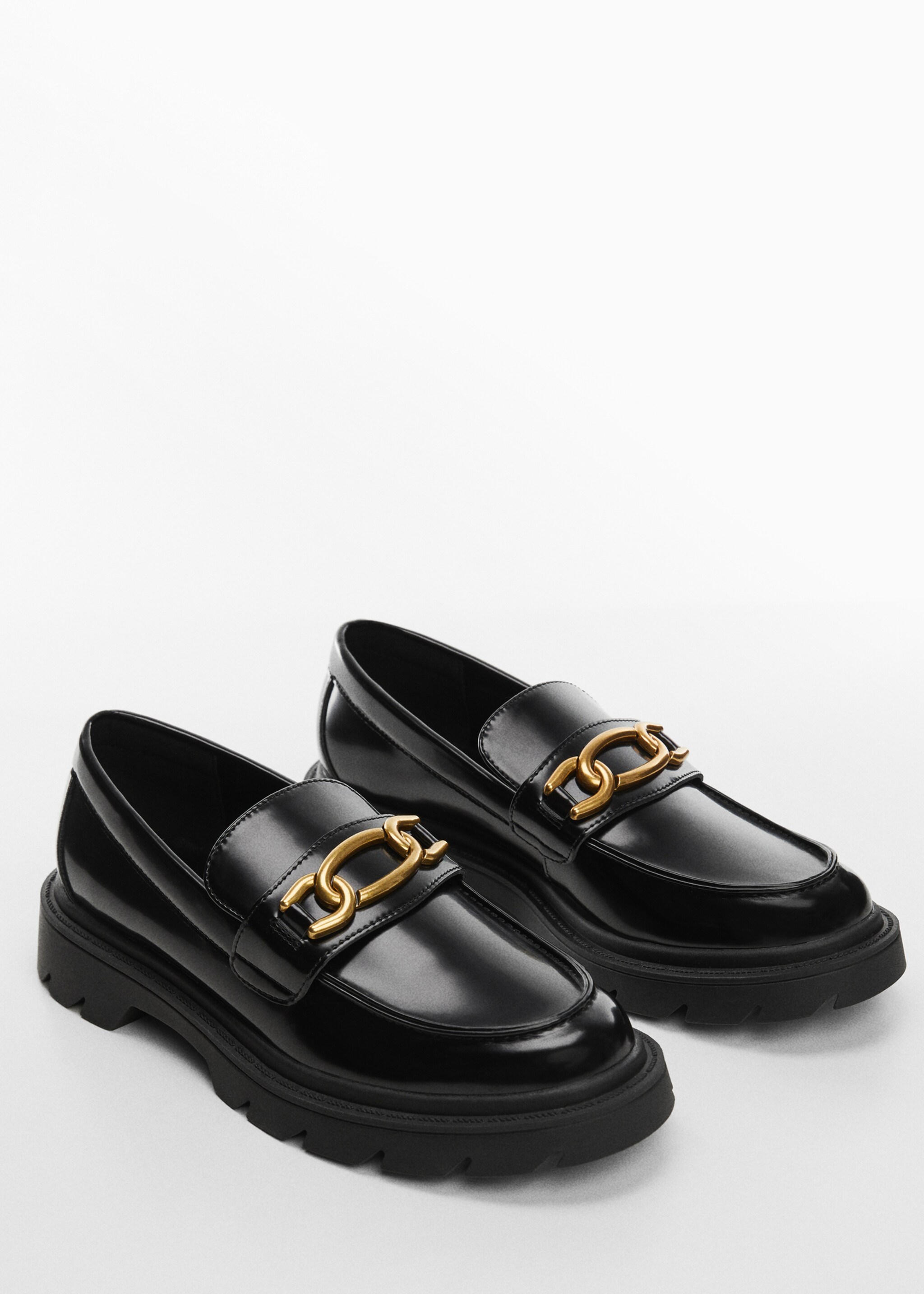 Track sole moccasin - Medium plane