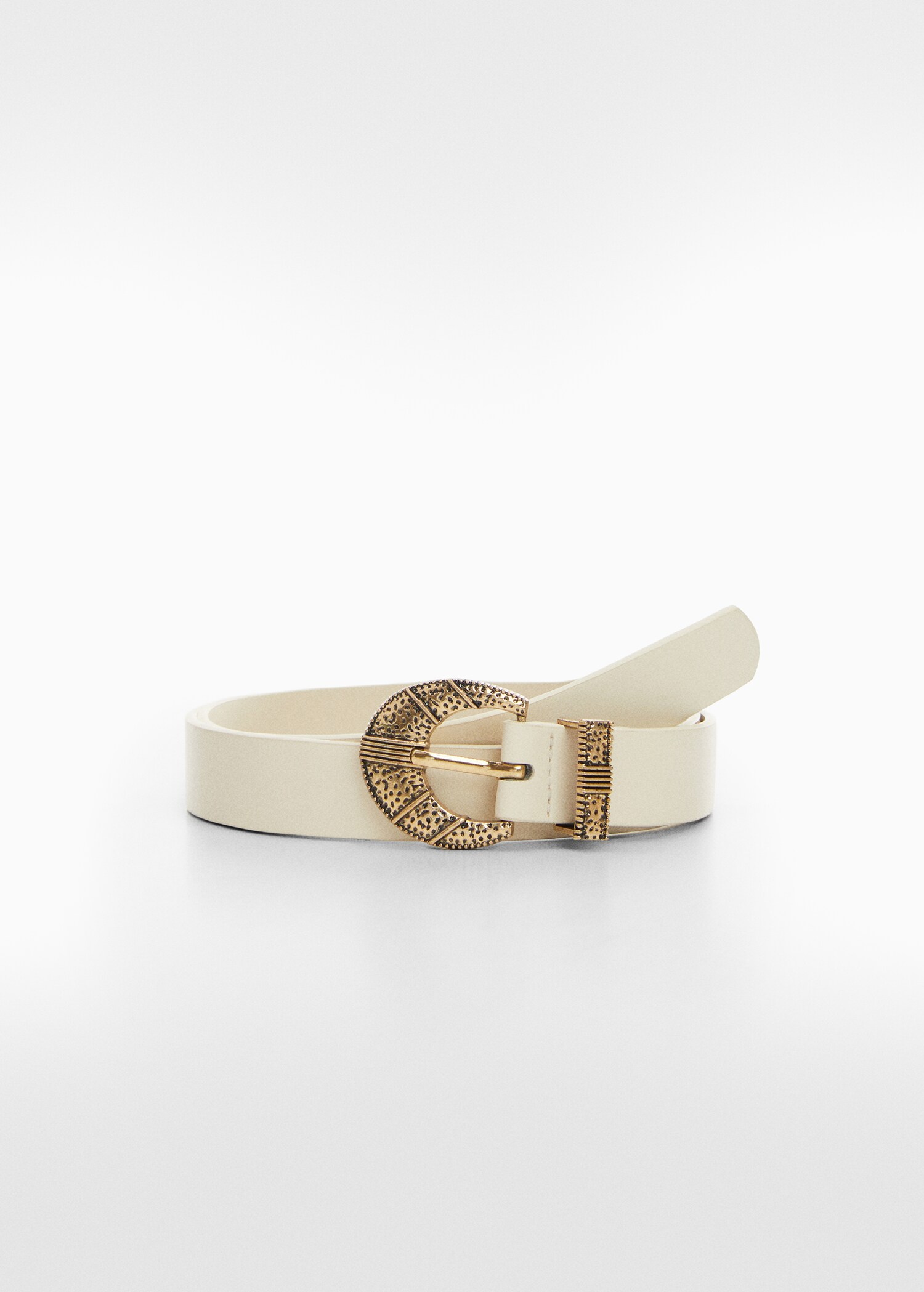 Engraved buckle belt - Article without model