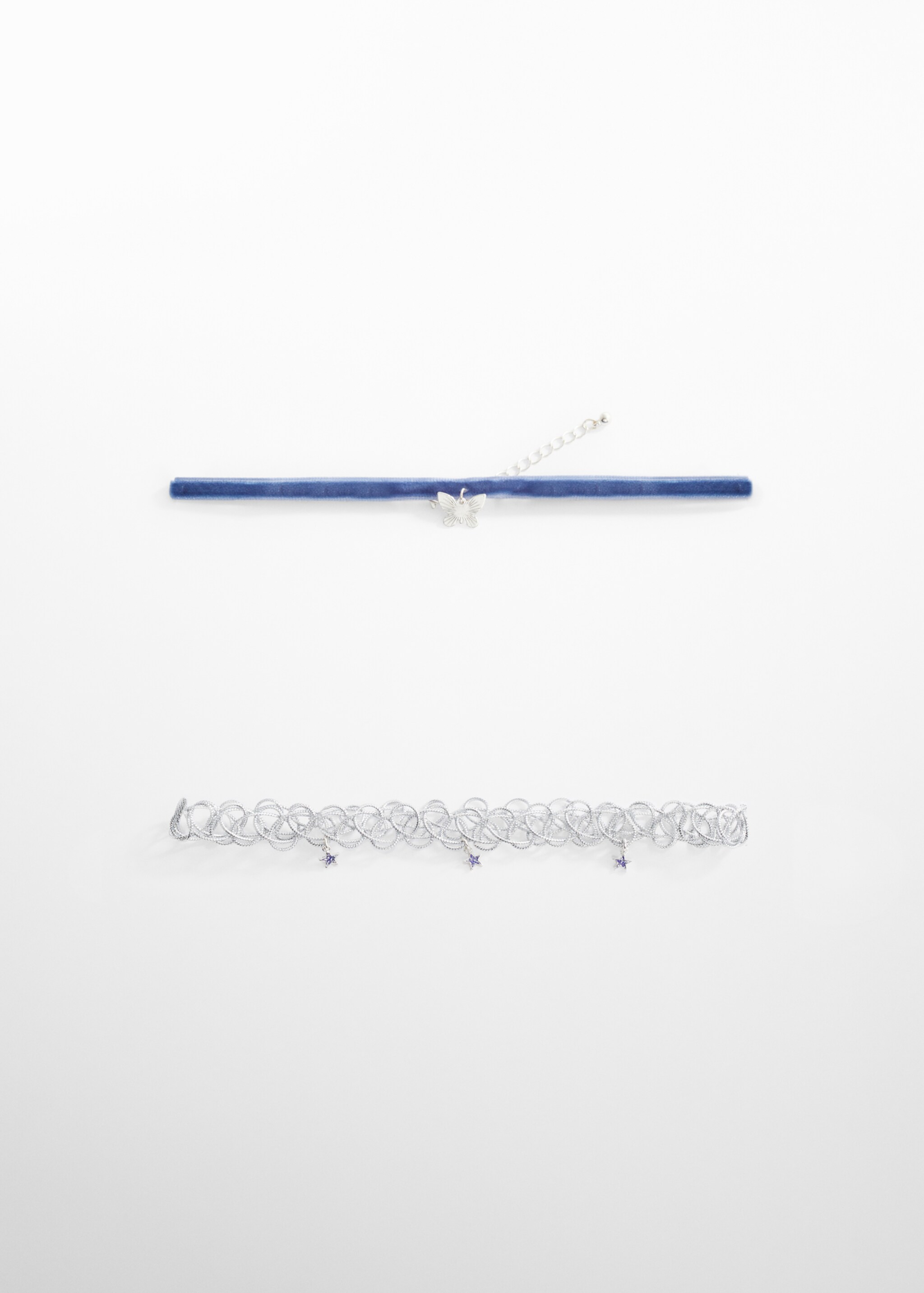 Pack 2 chockers - Article sense model, Platejat. Ref: 67020329-00.