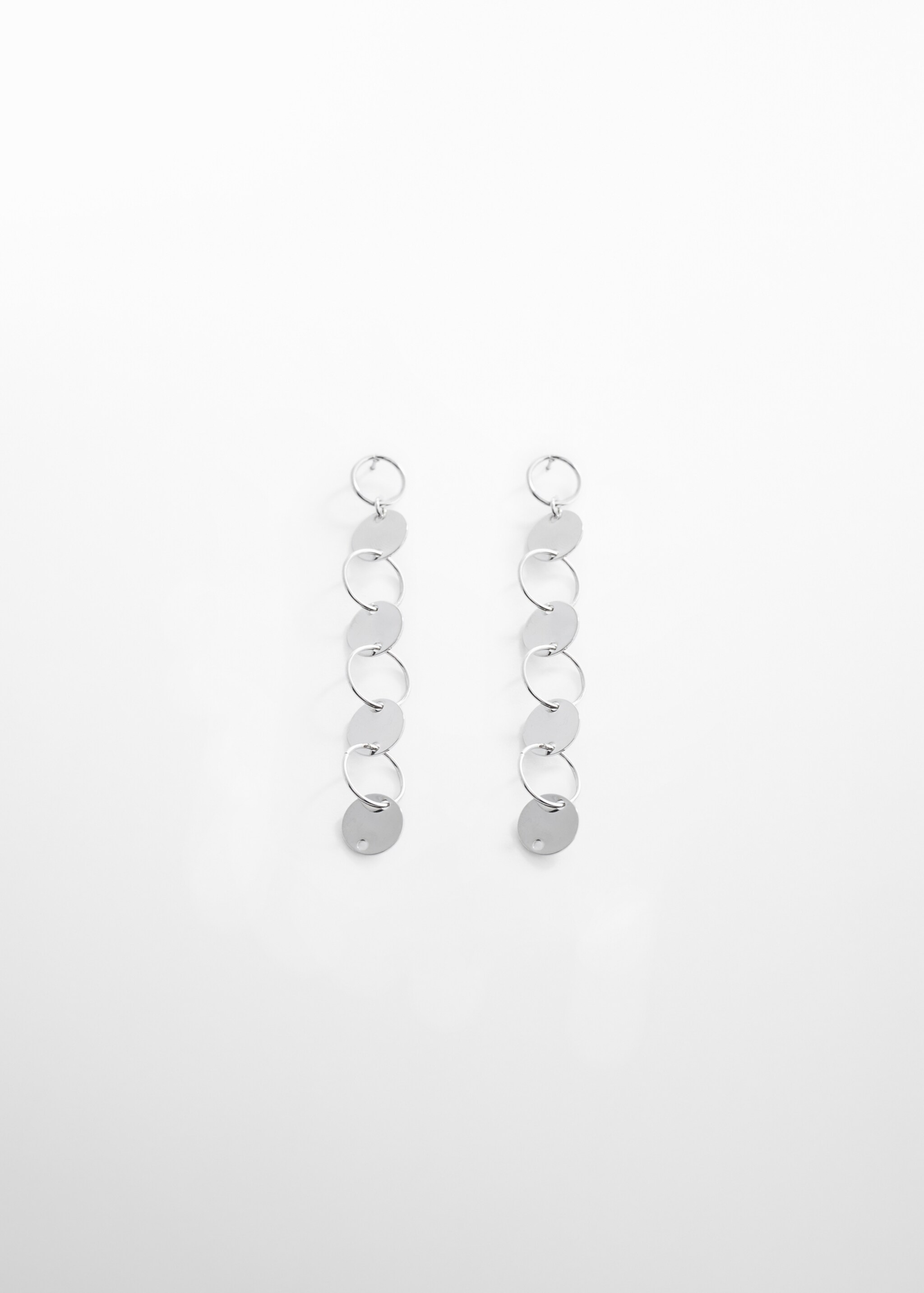 Long circle earrings - Article without model