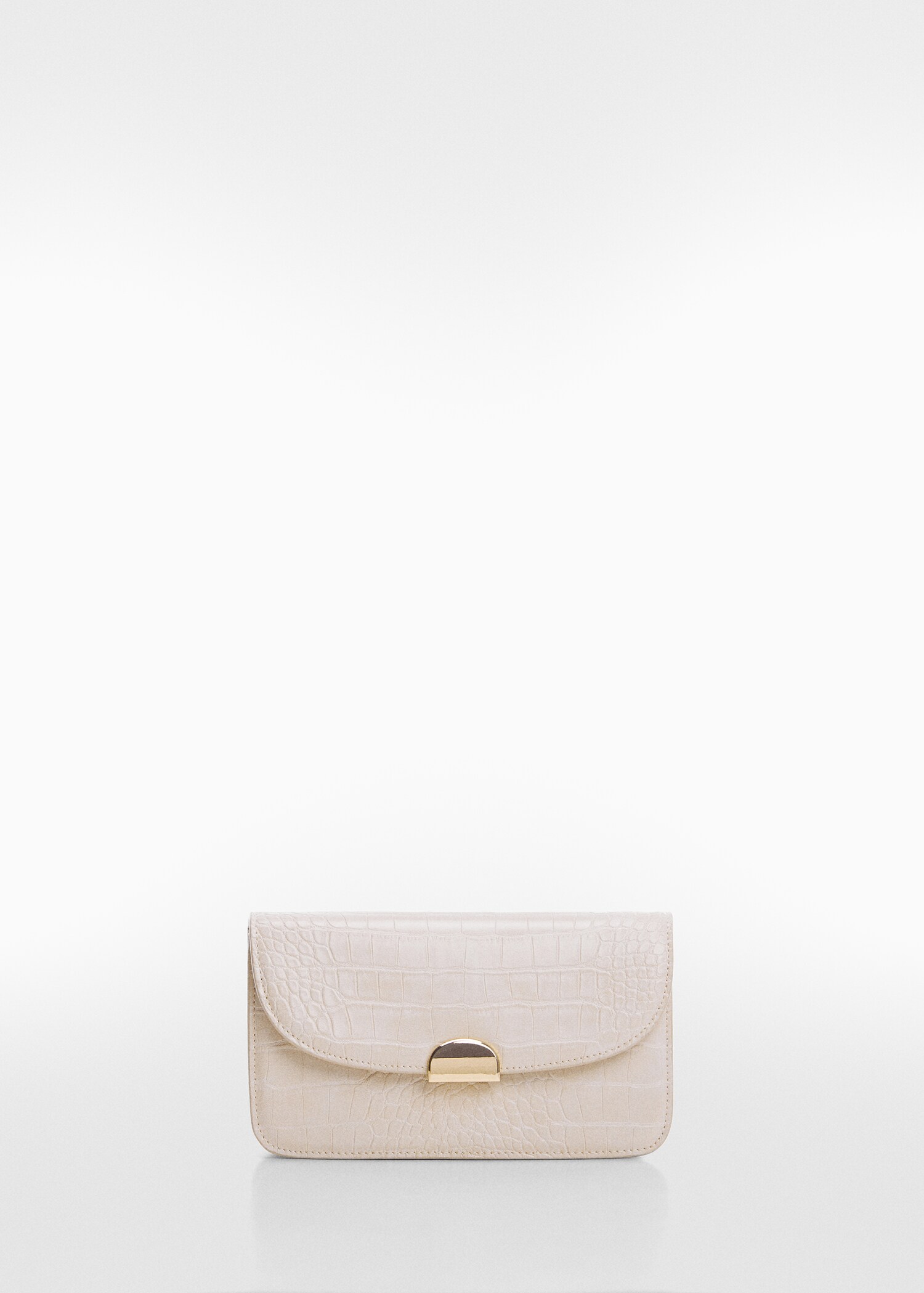 Animal print effect chain bag - Article without model