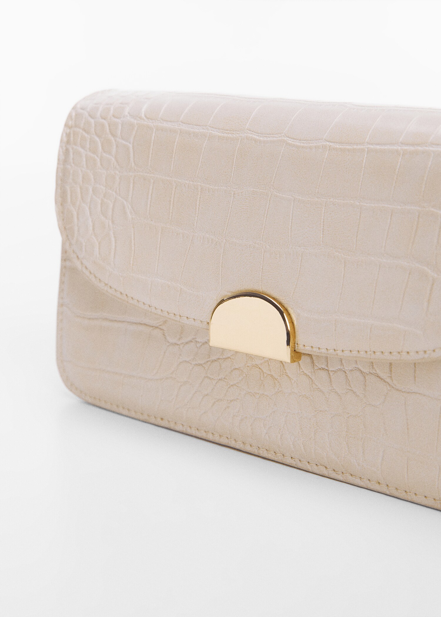 Animal print effect chain bag - Details of the article 2