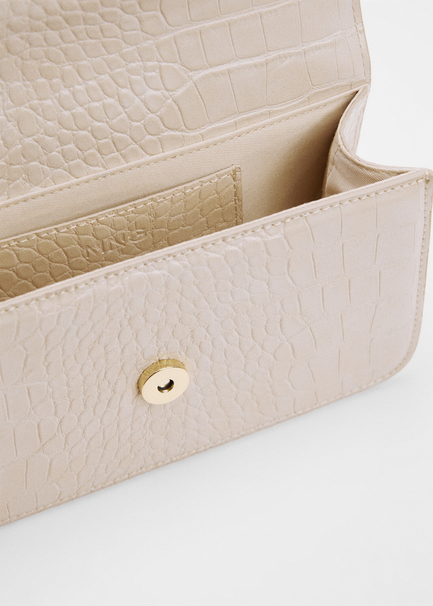 Animal print effect chain bag - Details of the article 3