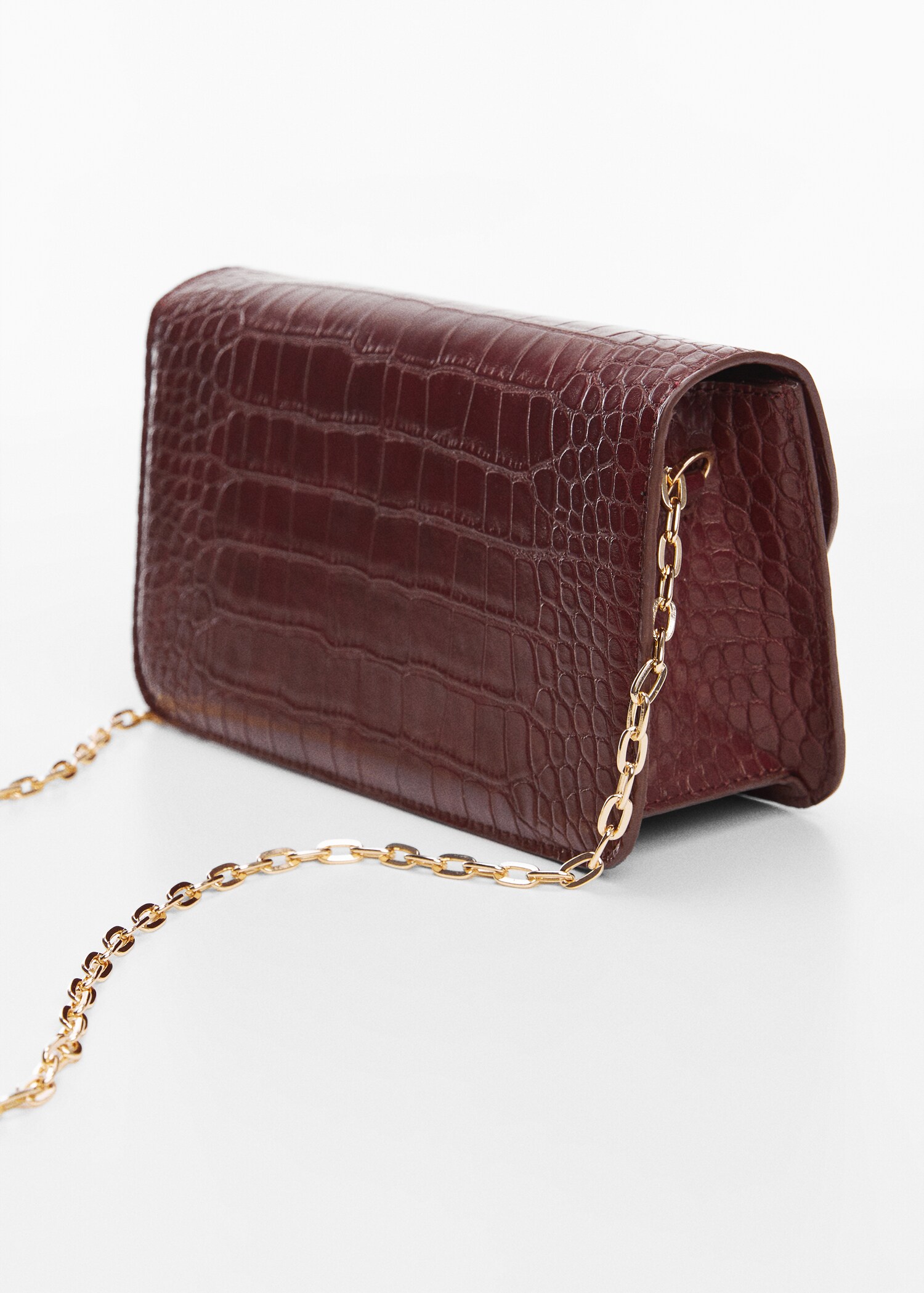 Animal print effect chain bag - Details of the article 1
