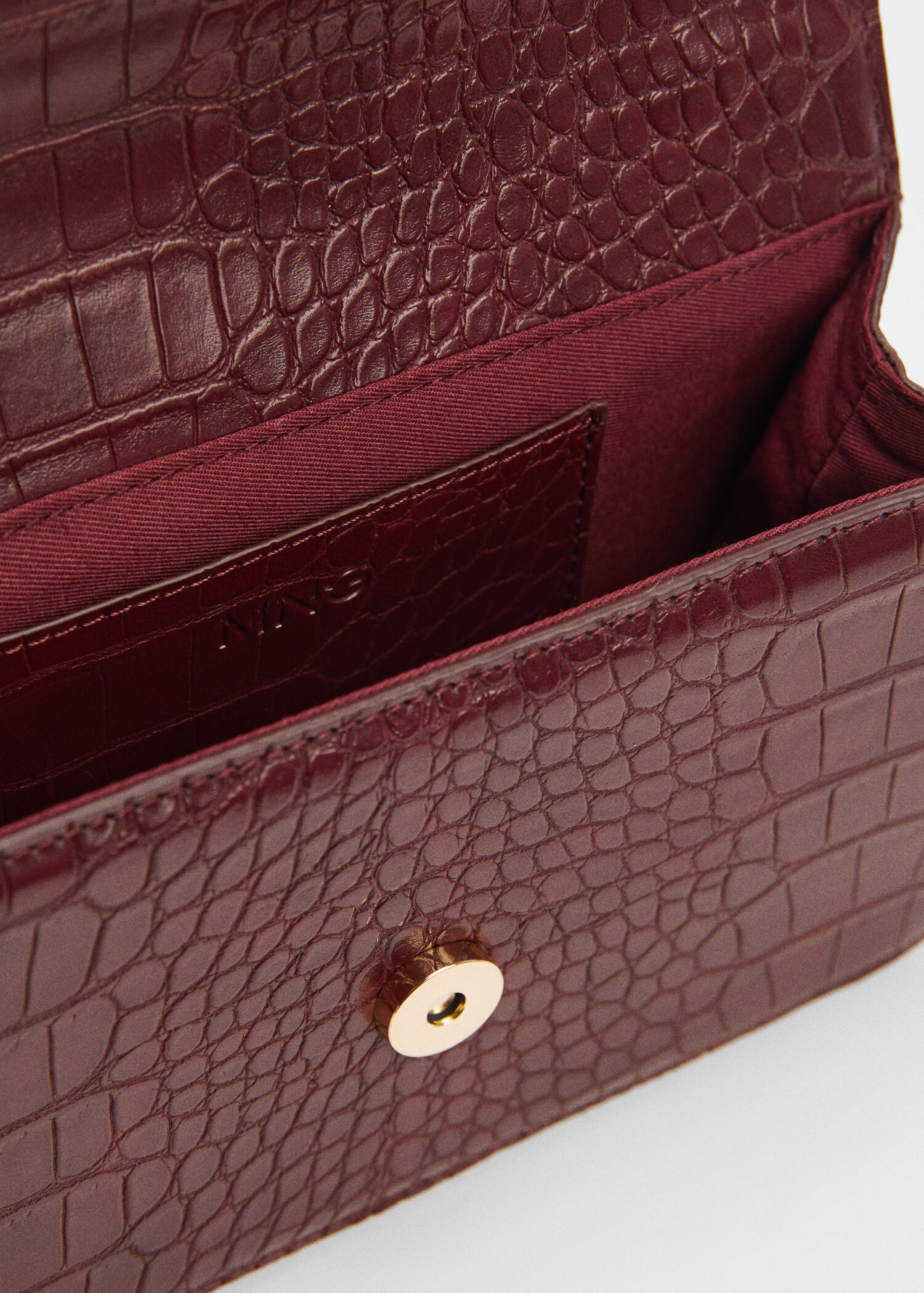 Animal print effect chain bag - Details of the article 3