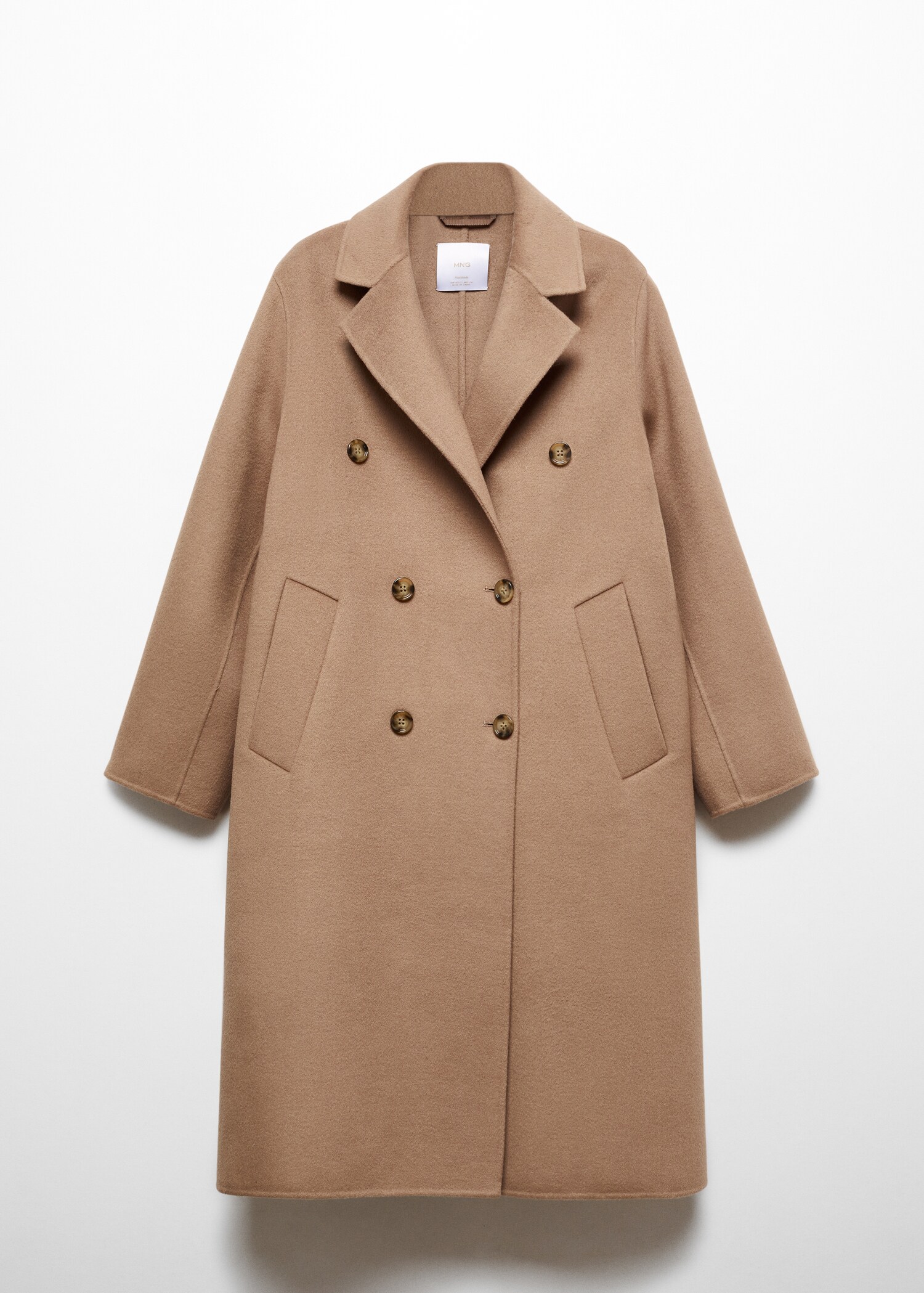 Wollen handmade oversized jas - Artikel zonder model