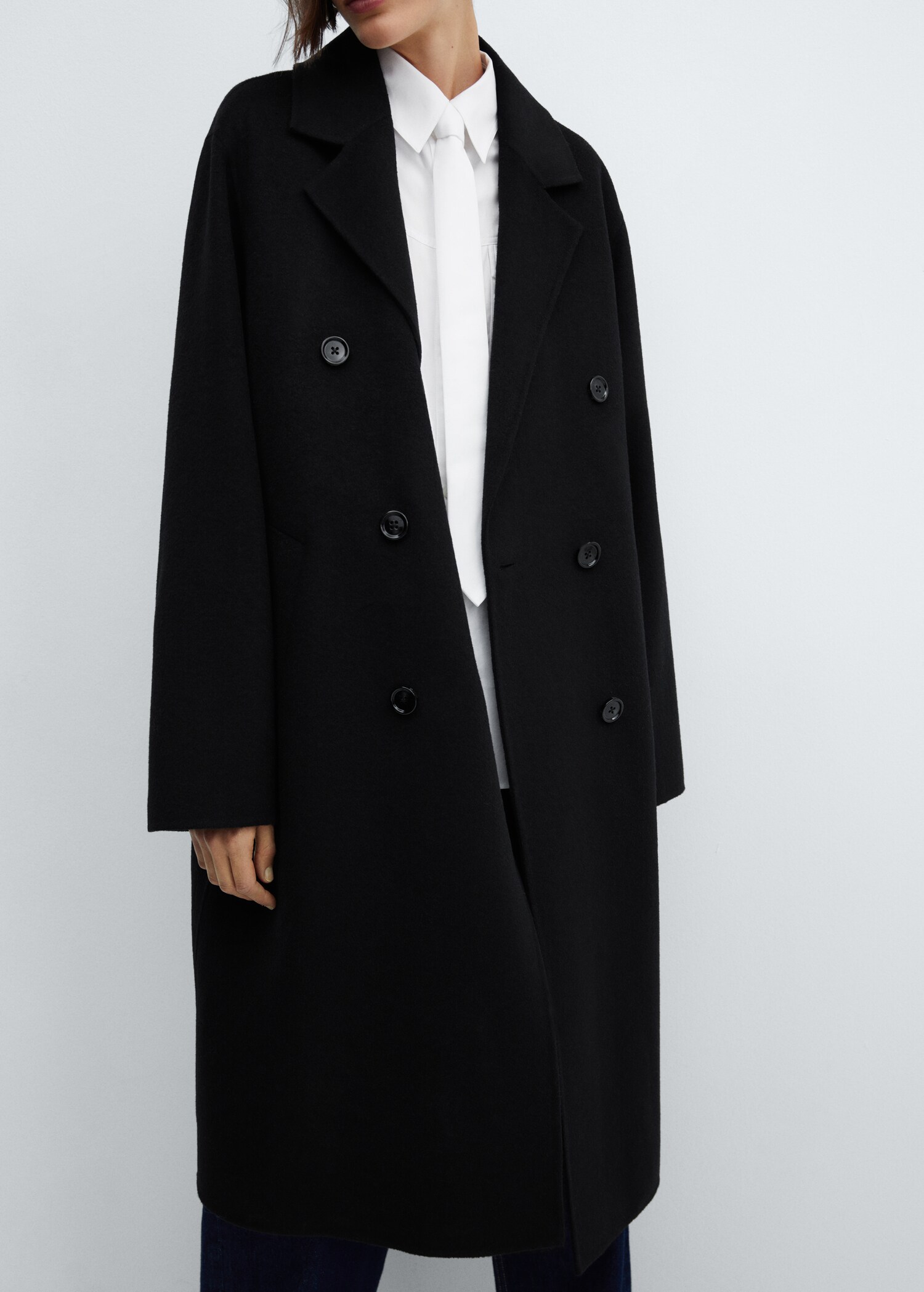 Handmade oversized wool coat - Details of the article 6