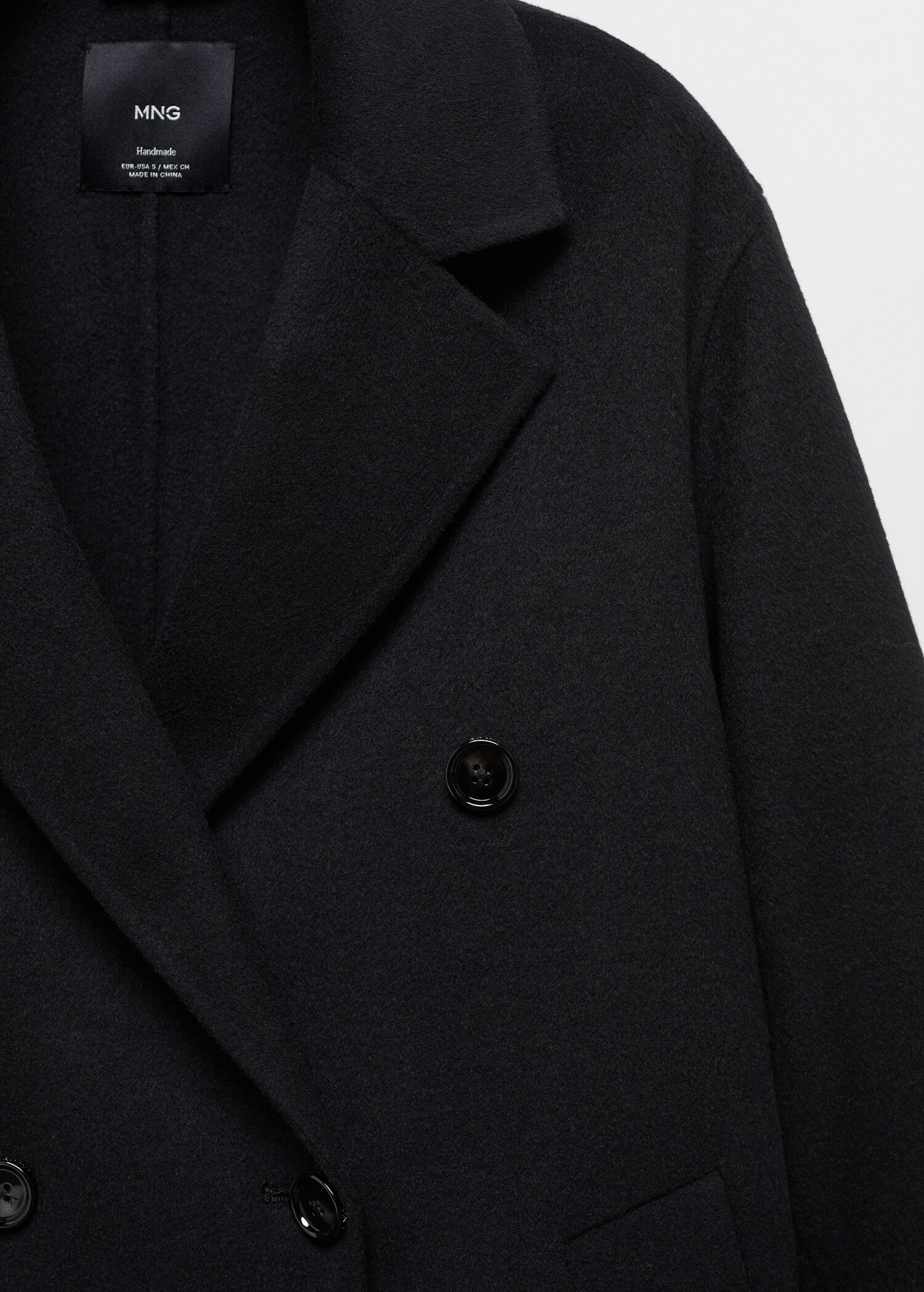 Handmade oversized wool coat - Details of the article 8