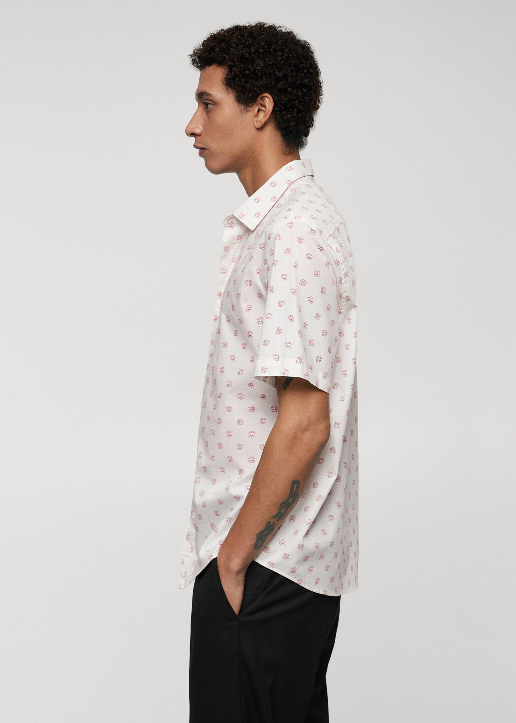 Camisa 100% algodón estampada - Detalle del artículo 2