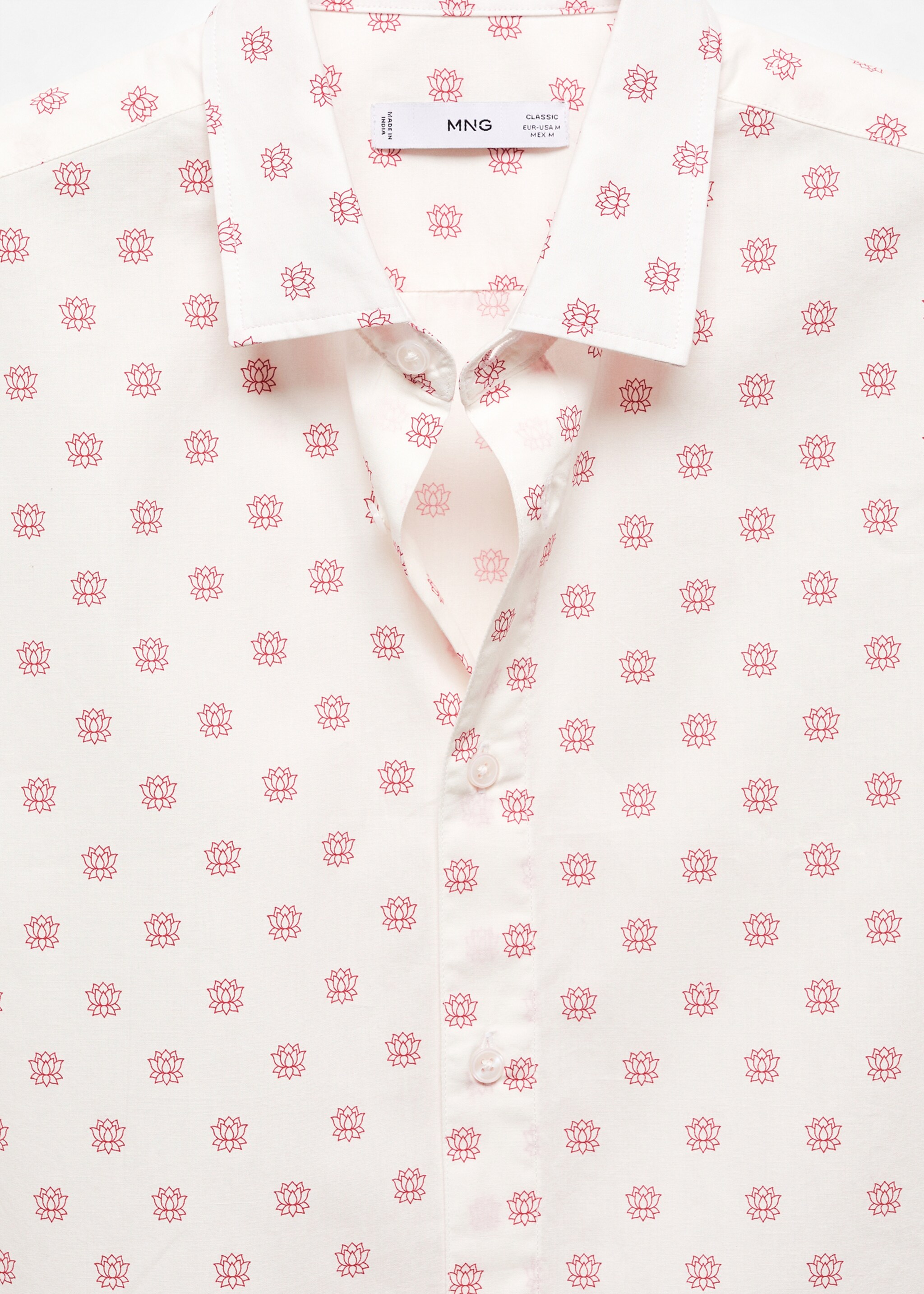 Camisa 100% algodón estampada - Detalle del artículo 8