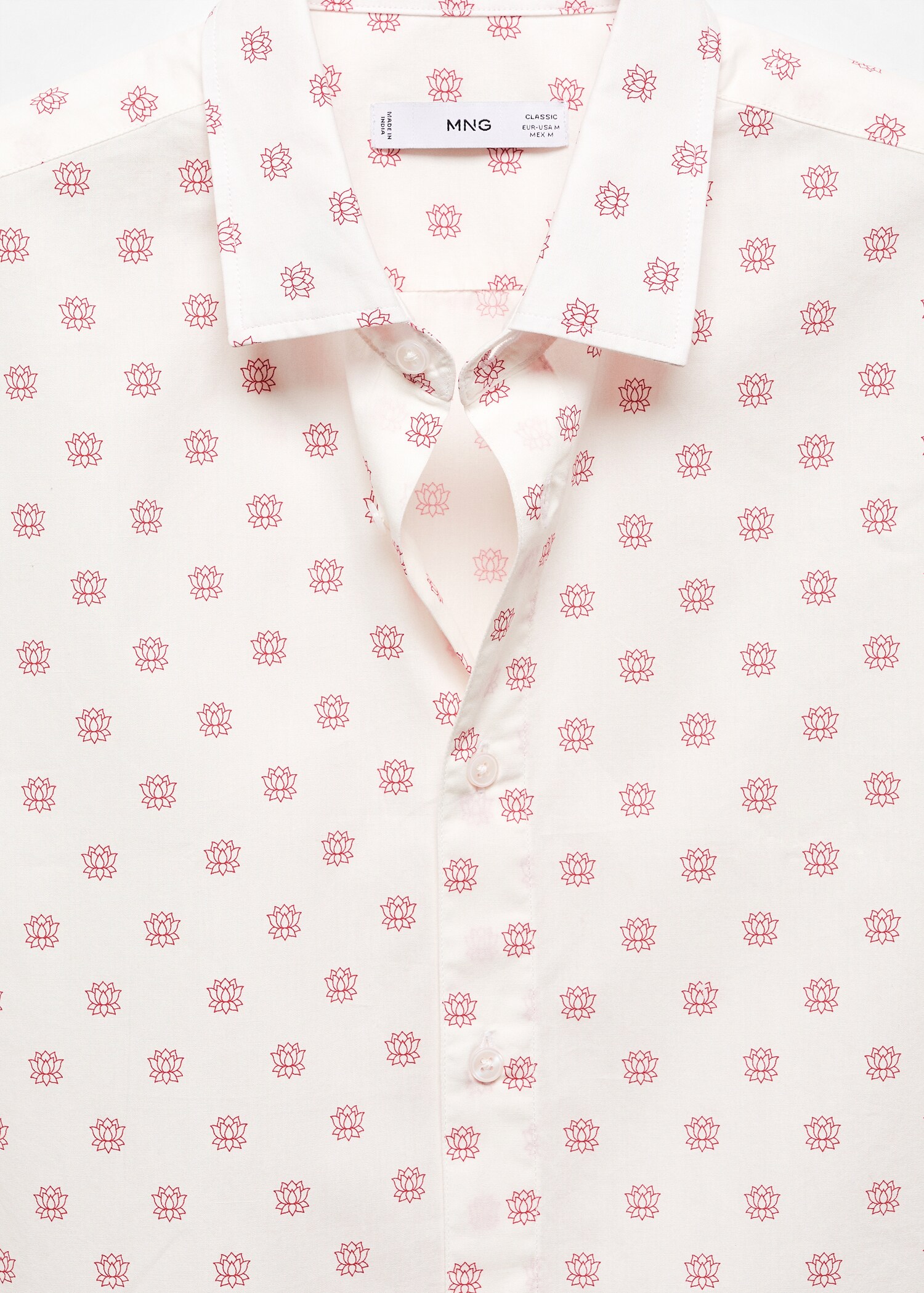 100% cotton printed shirt - Details of the article 8