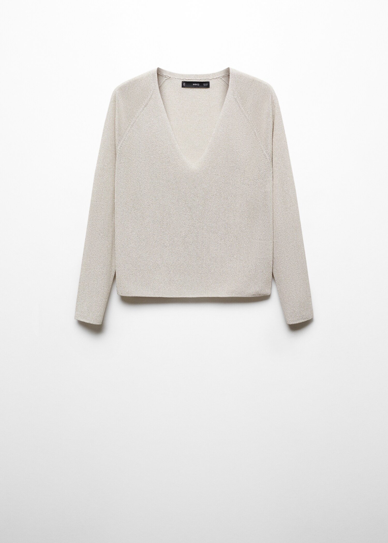 Pull-over Lurex col V - Article sans modèle