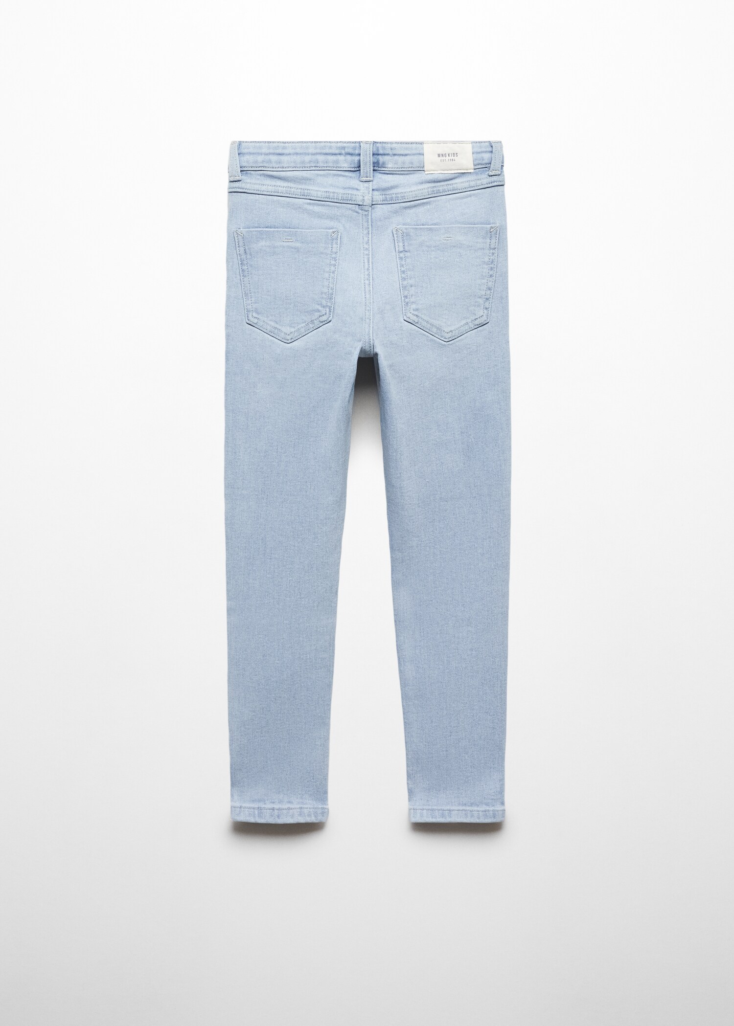 Tajta jeans - Artikelns baksida
