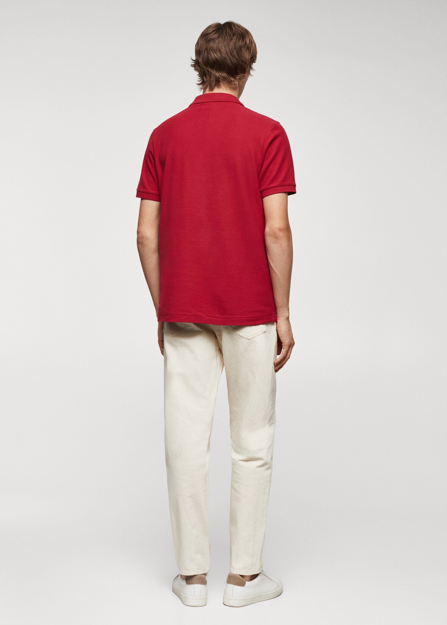 Polo 100% algodón regular fit - Reverso del artículo