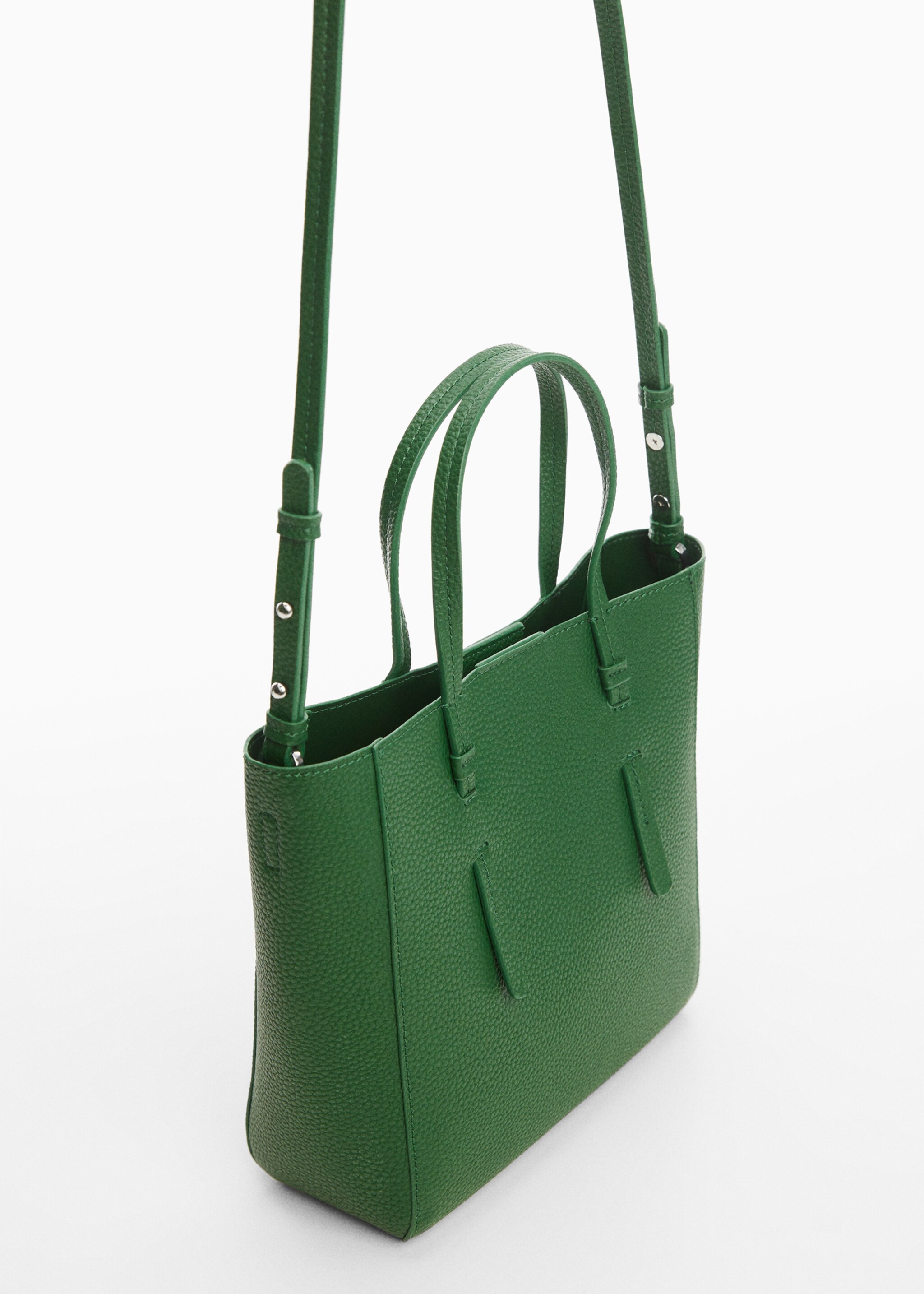 Geantă crossbody cu două toarte - Plan mediu