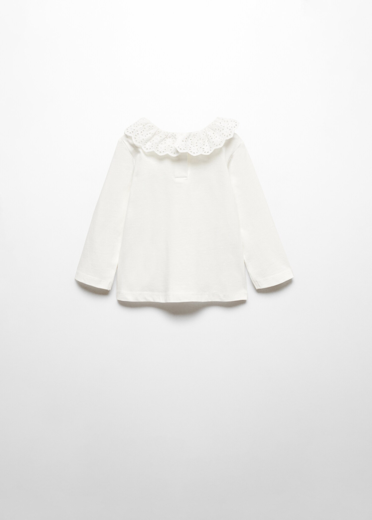Samarreta cotó coll babydoll - Revers de l'article