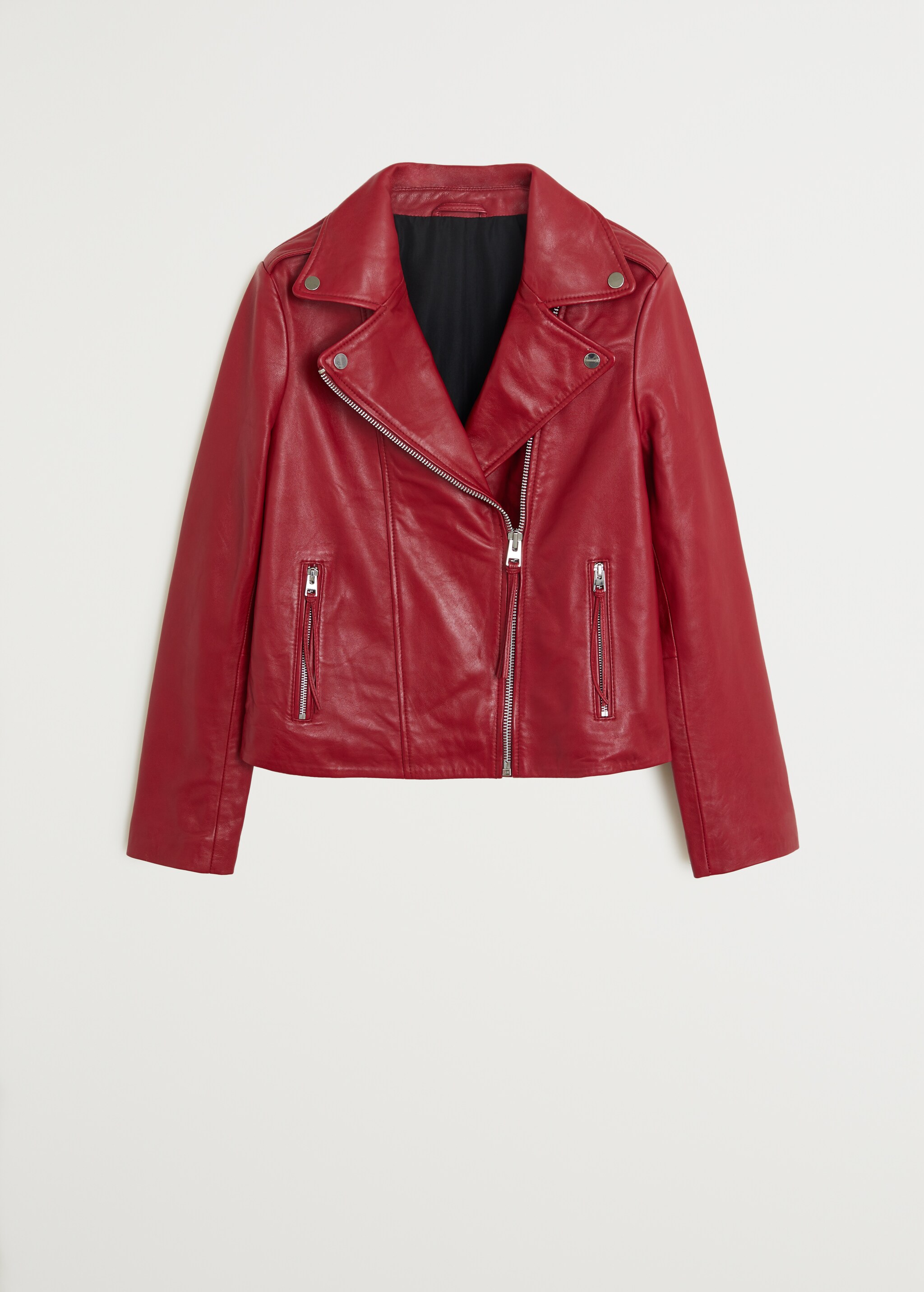 Cazadora biker piel - Artículo sin modelo