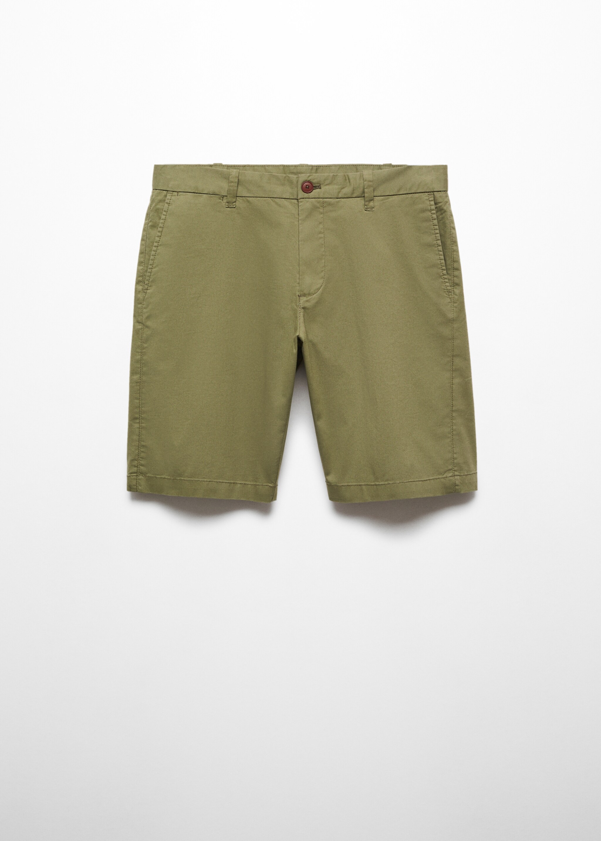 Slim-Fit-Bermudashorts im Chino-Stil aus Baumwolle - Artikel ohne Model