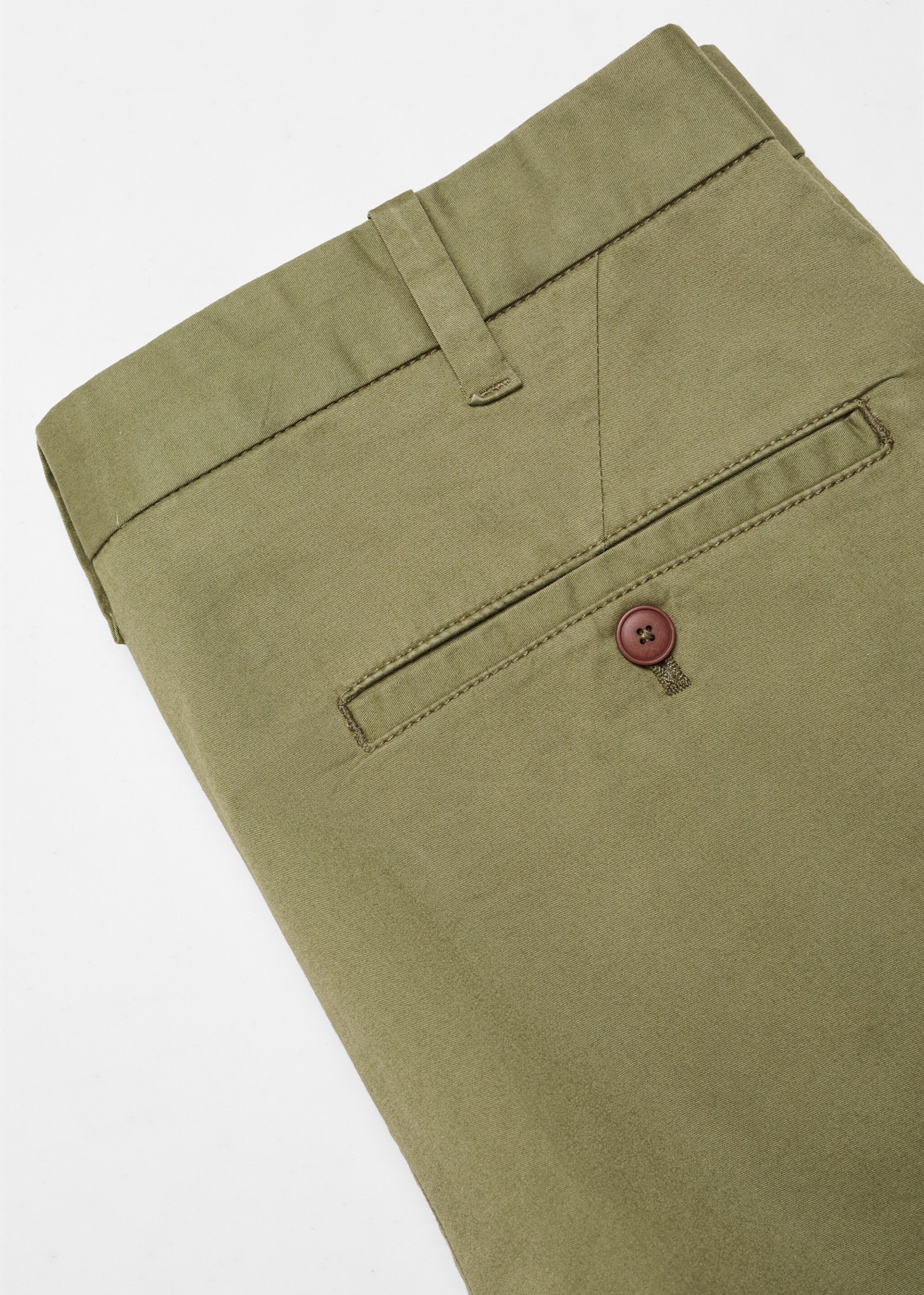 Slim-Fit-Bermudashorts im Chino-Stil aus Baumwolle - Detail des Artikels 8