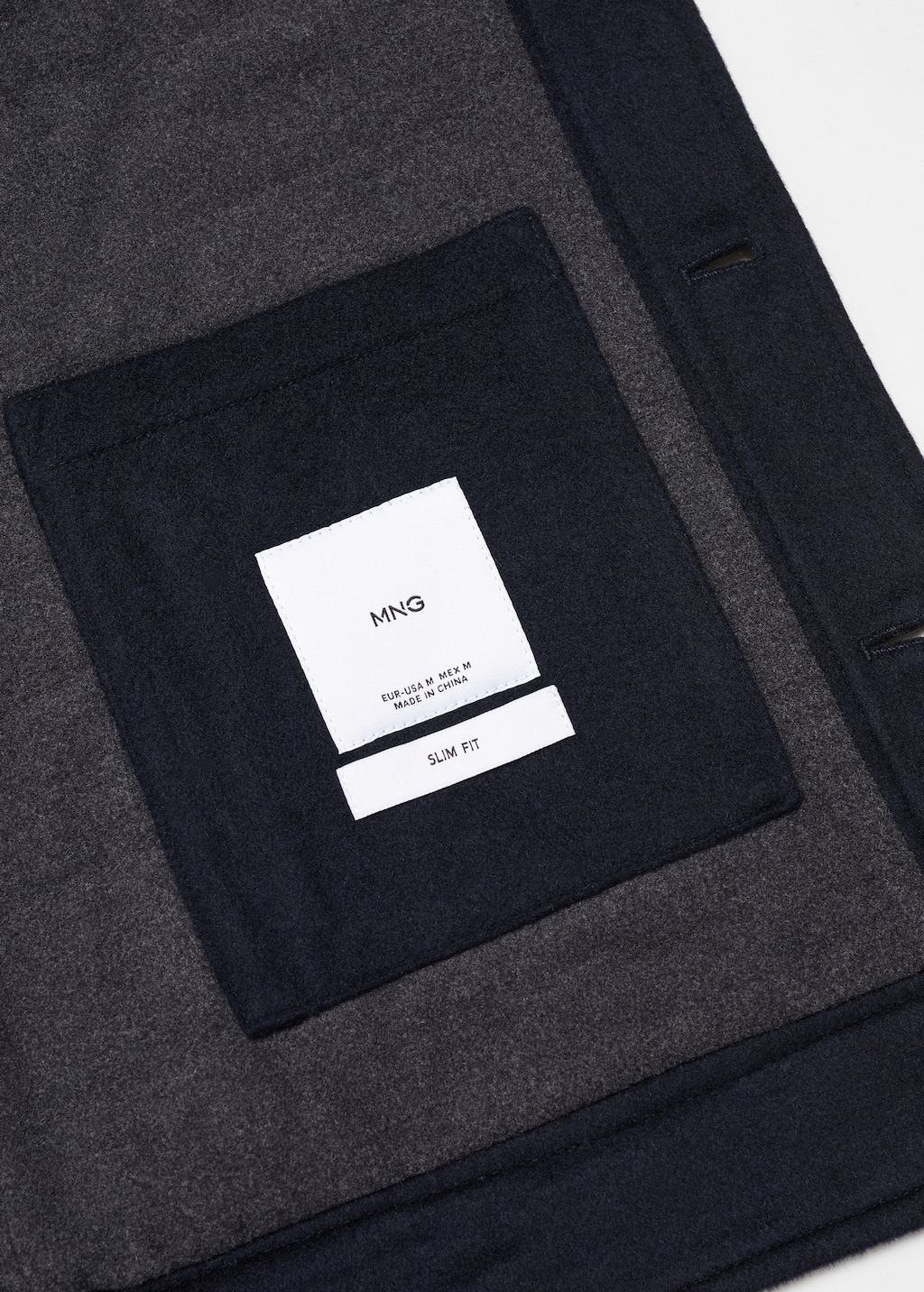 Wool jacket with pockets - Men | MANGO OUTLET USA